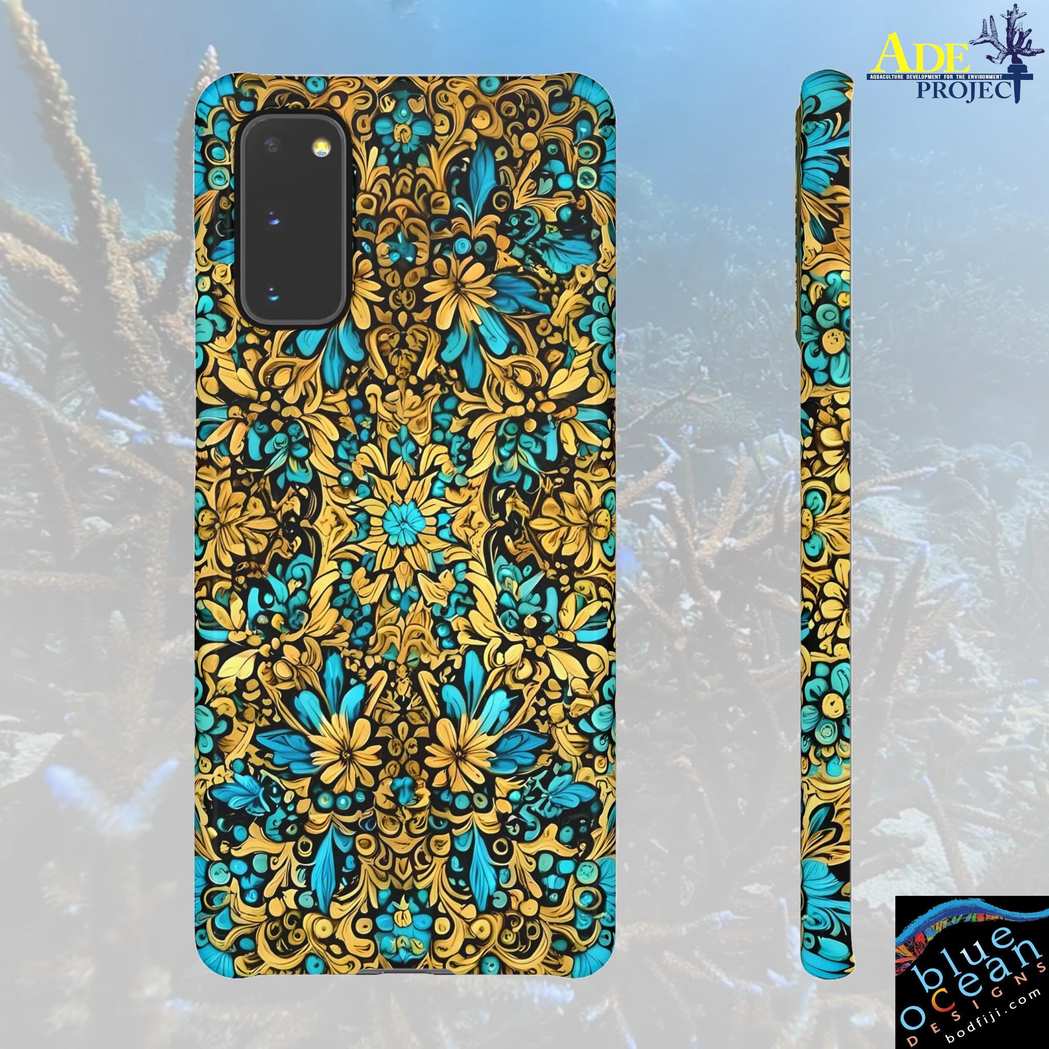 Summer Day Android Snap Case - Walt Smith Fiji Ocean Art - Supports ADE Reef Restoration