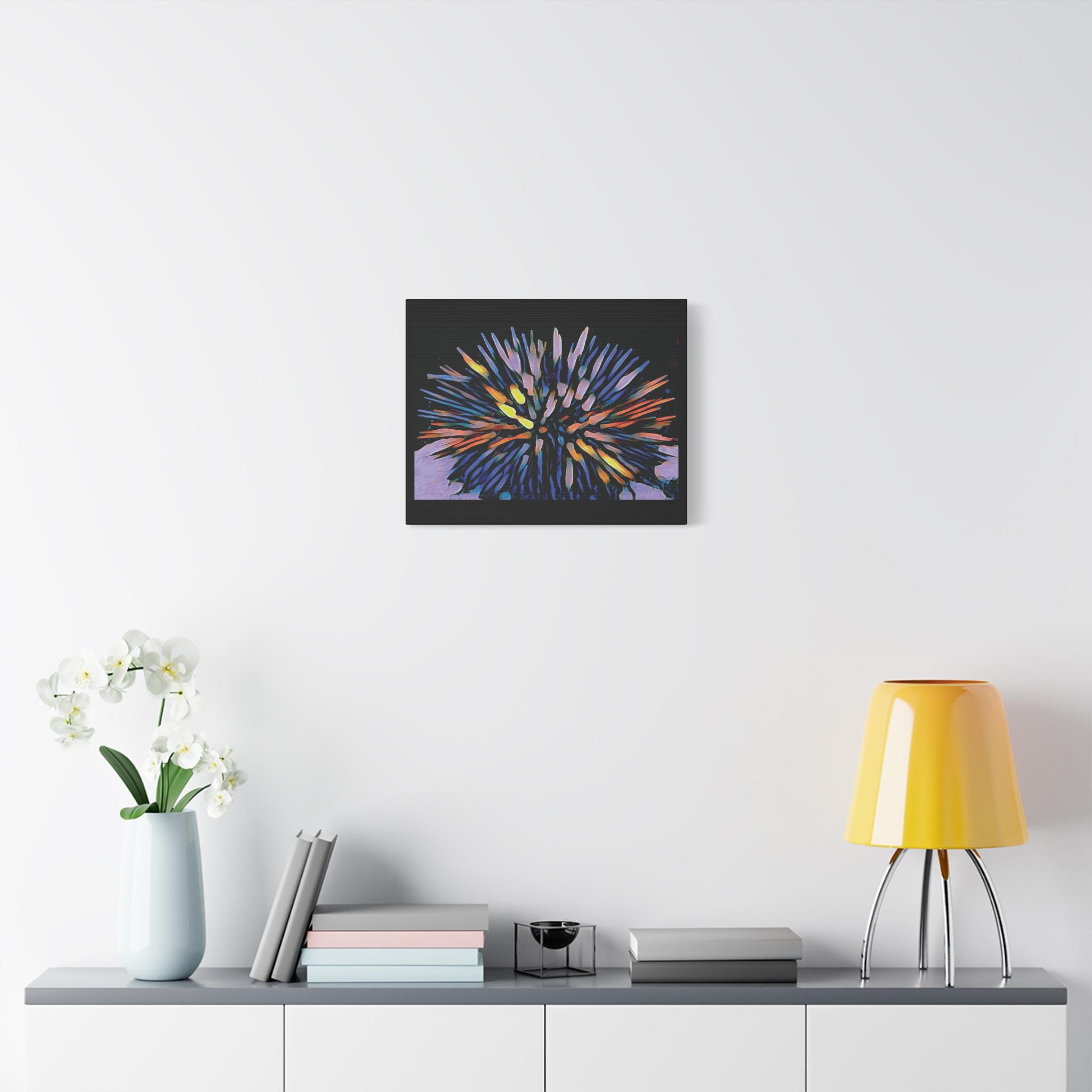 Hello Spike Canvas Wall Art