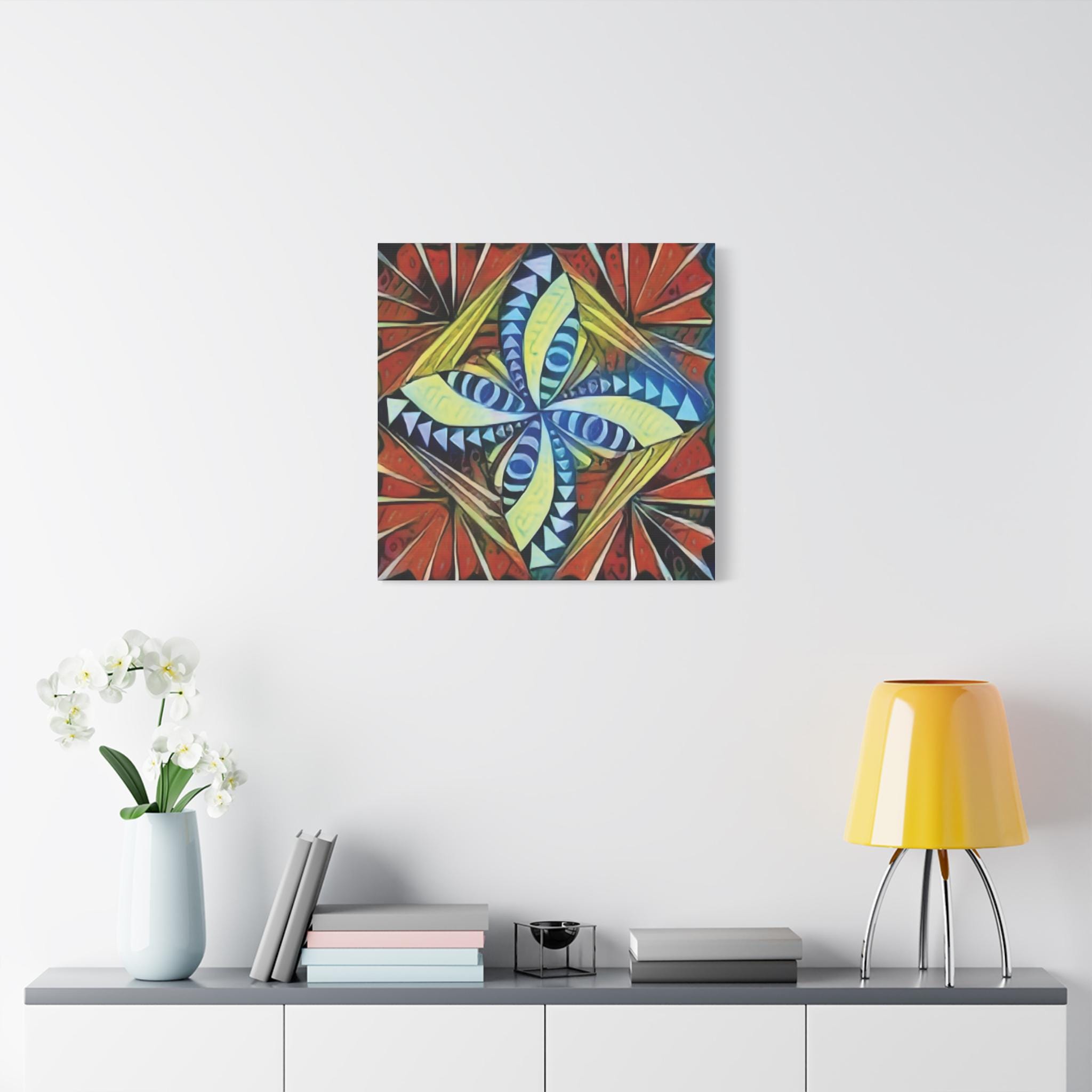 Fiji Tapa - Canvas Wall Art