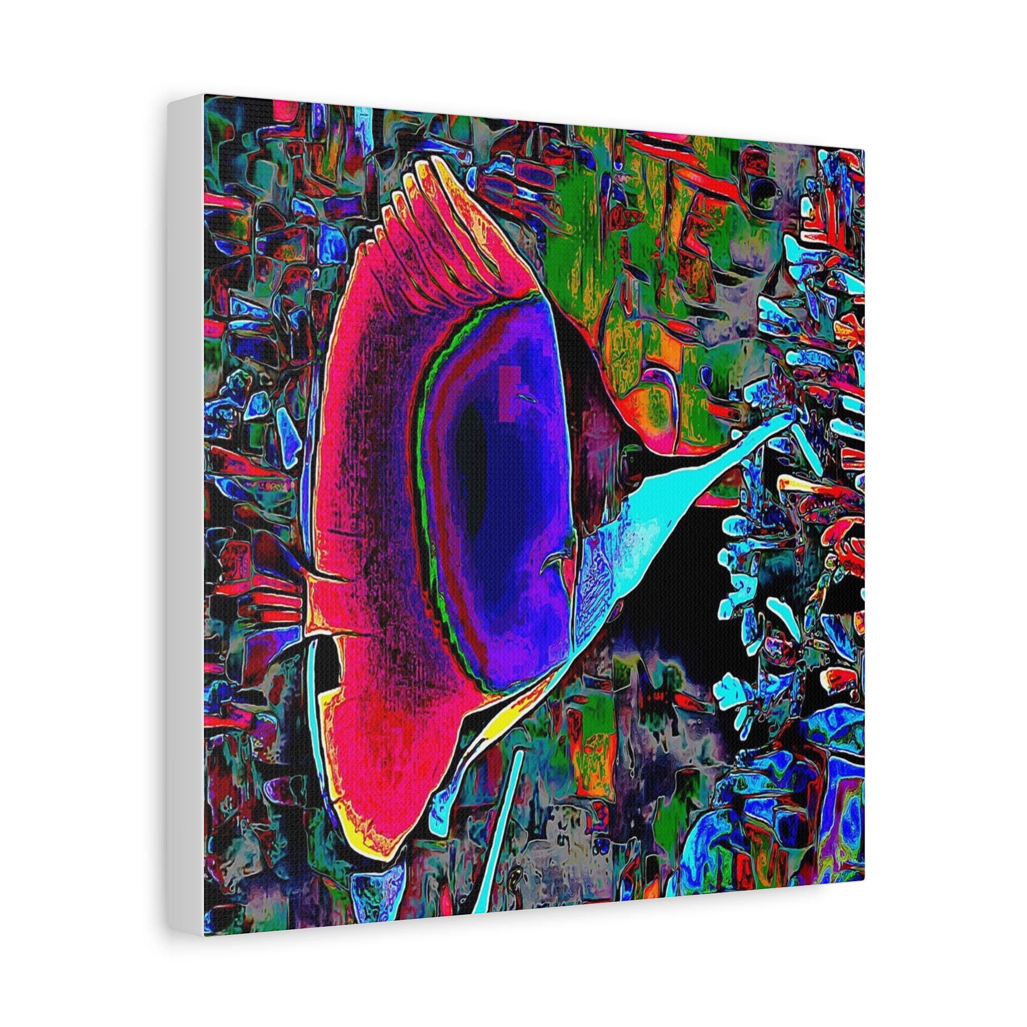 Long Snoot Left - Canvas Wall Art