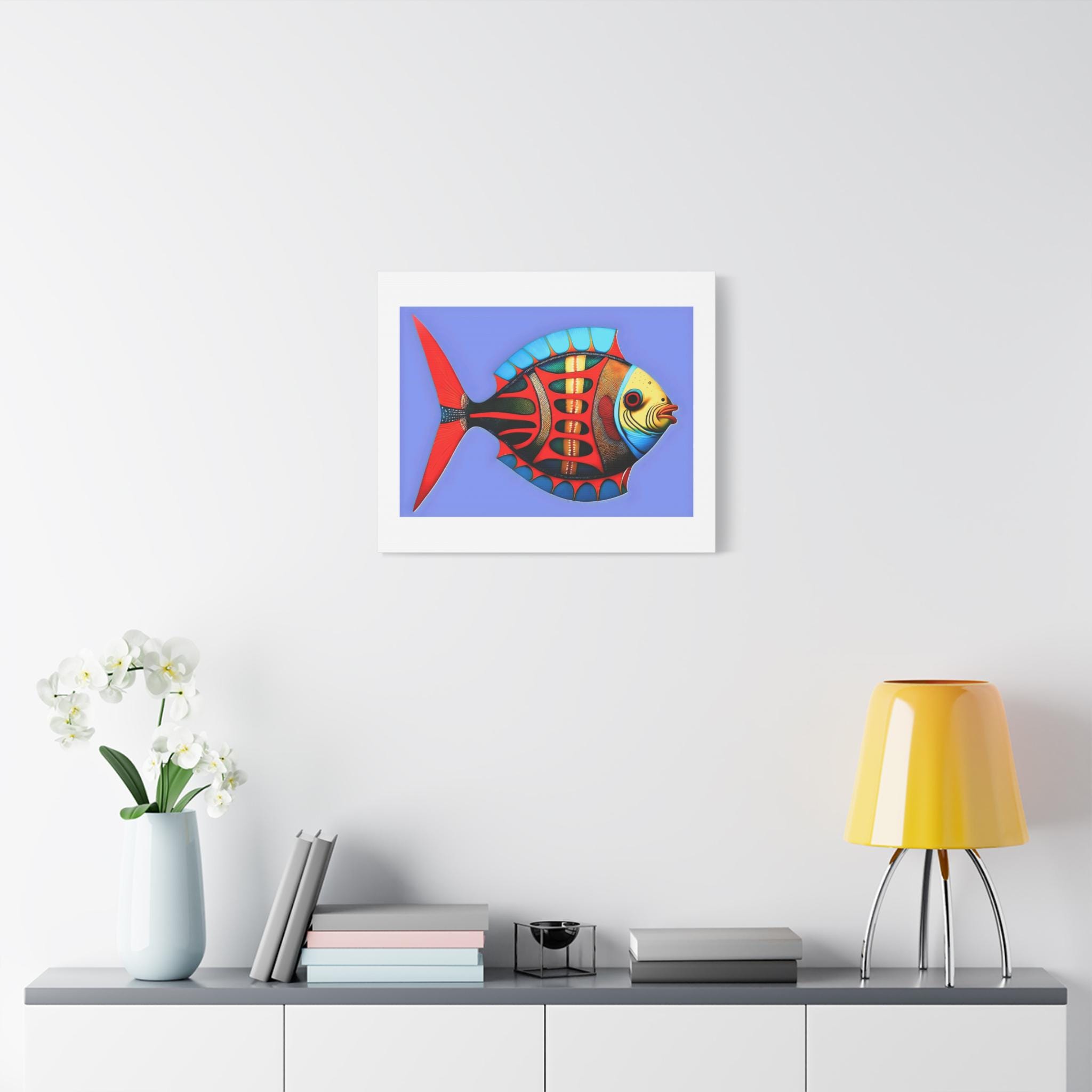 Fish Kiss - Canvas Wall Art
