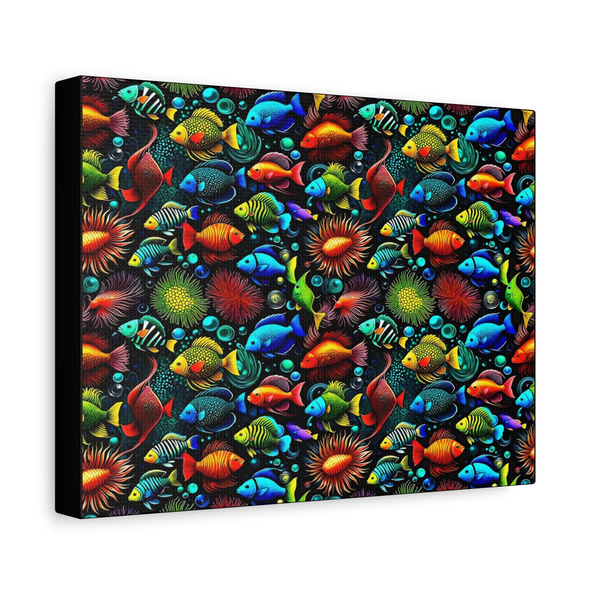 Something Fishy Canvas Wall Art