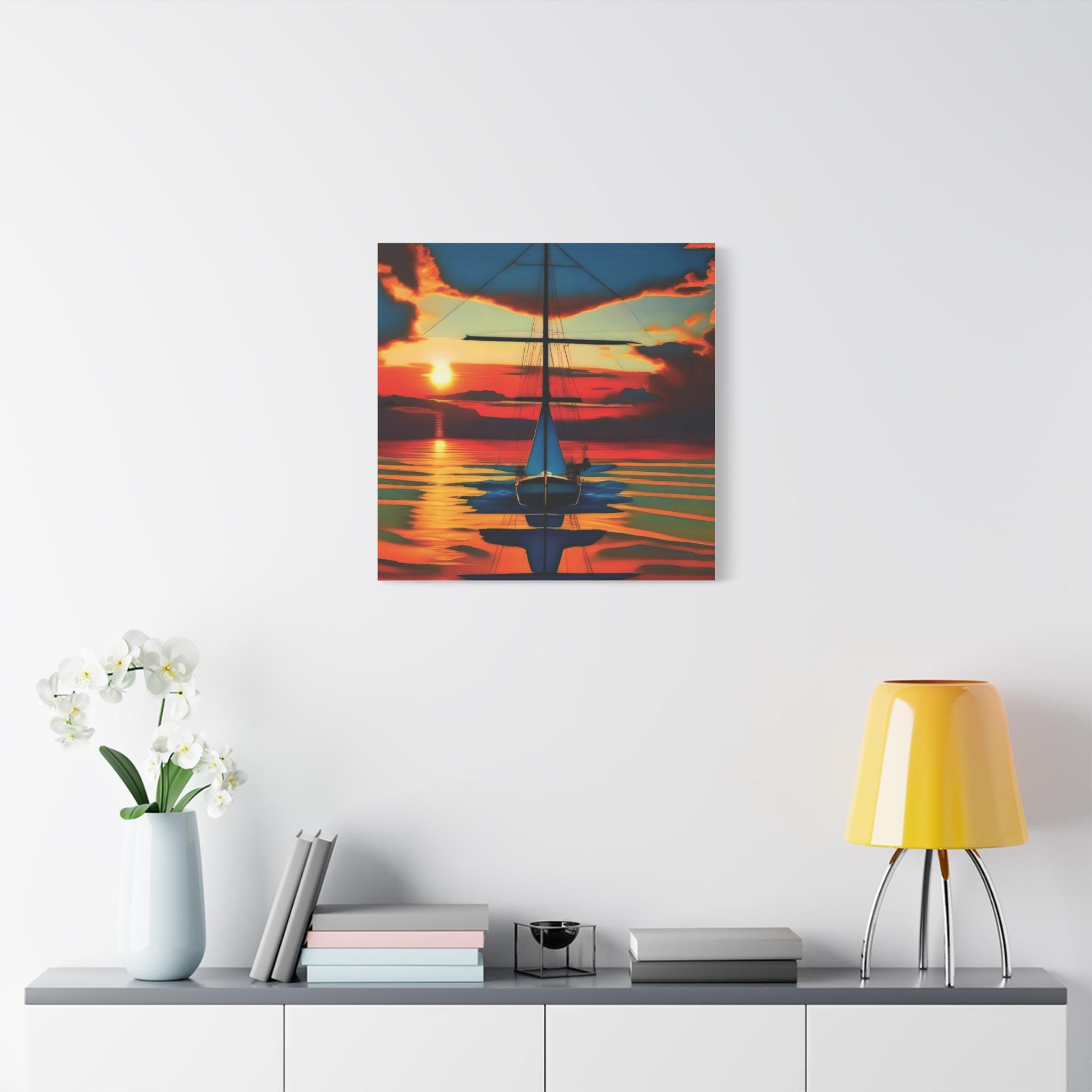Night on the Water - Canvas Wall Art