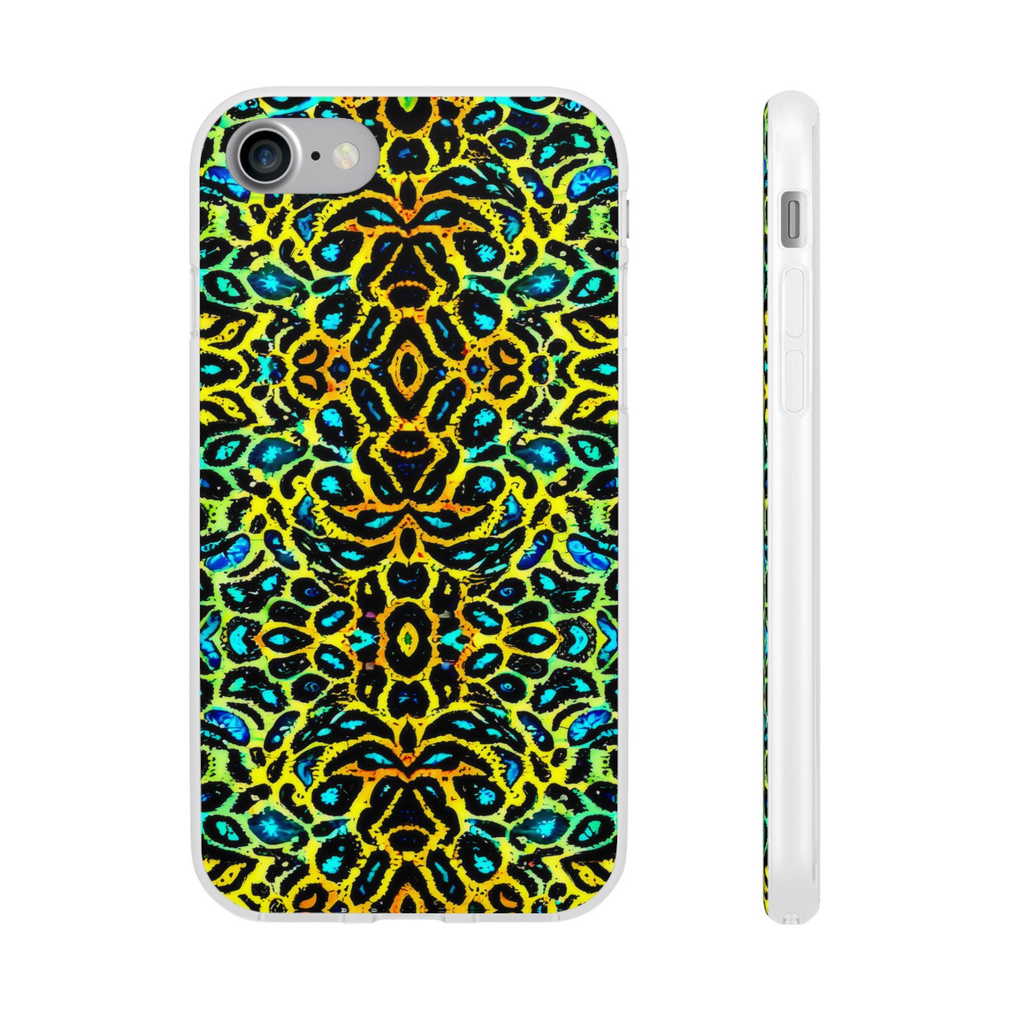 Golden Cat iPhone Flexi Case - Walt Smith Fiji Ocean Art - Supports ADE Reef Restoration