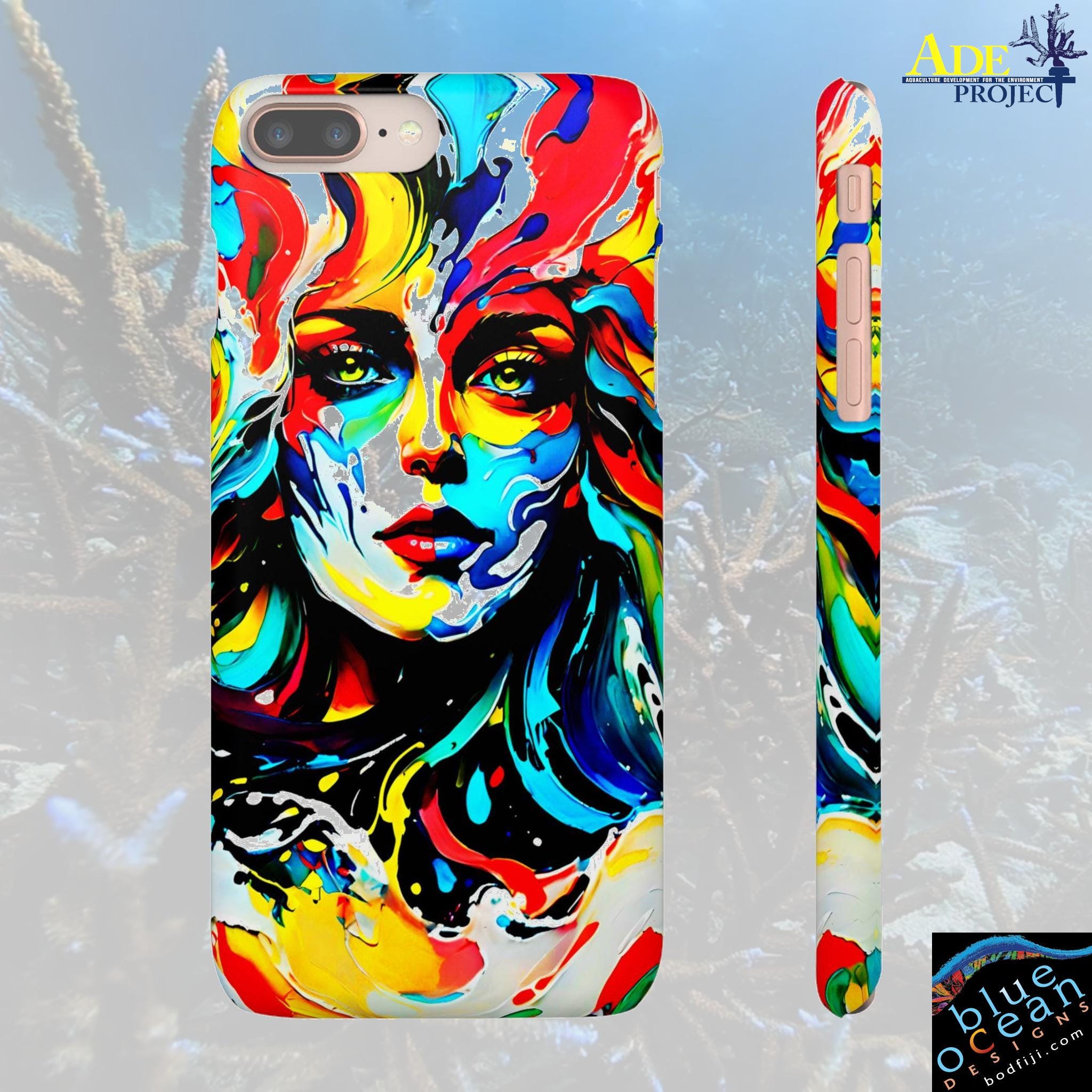 Wild Night iPhone Snap Case - Walt Smith Fiji Ocean Art - Supports ADE Reef Restoration