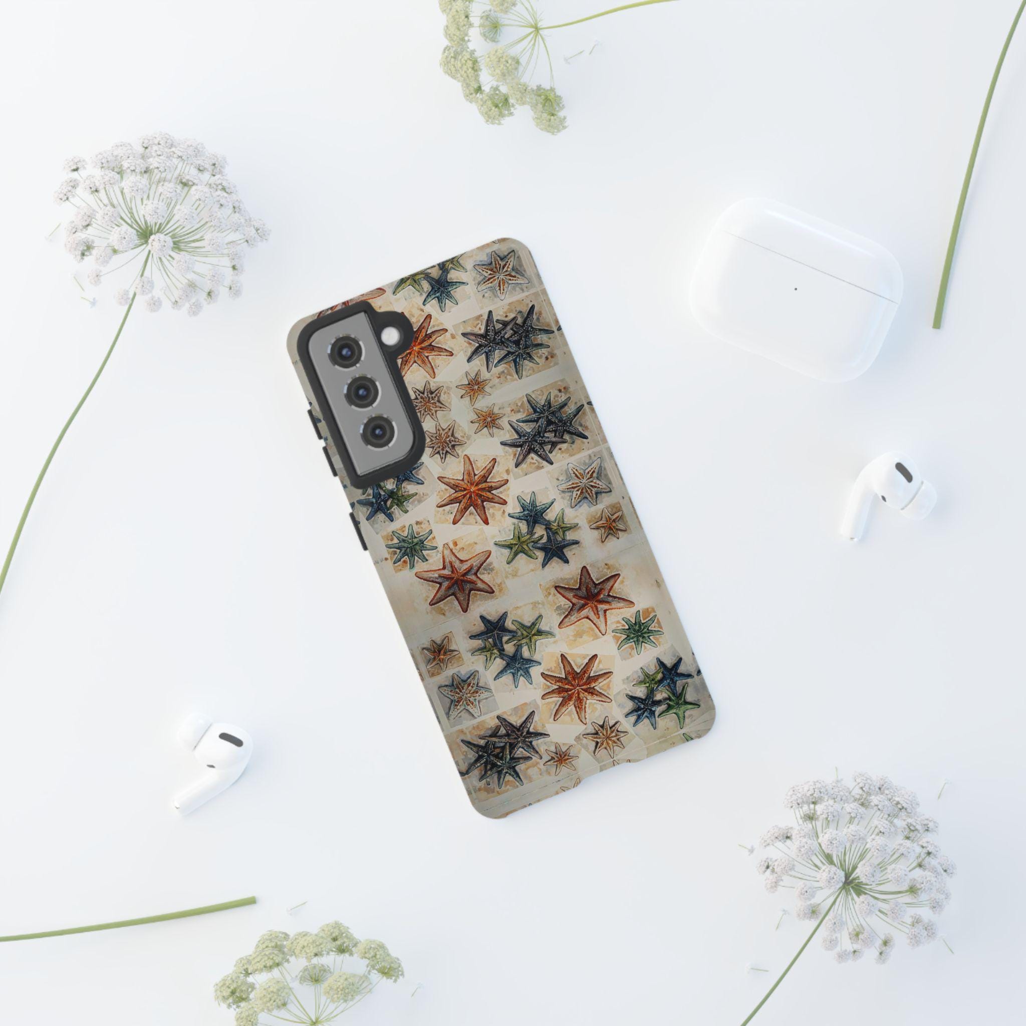 Starfish on the Move Android Tough Case - Walt Smith Fiji Ocean Art - Supports ADE Reef Restoration
