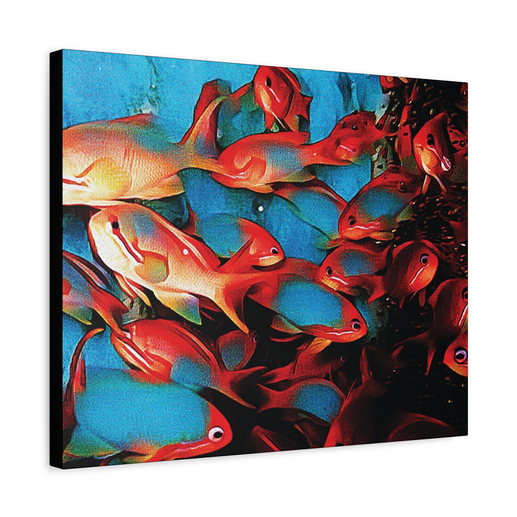 Out Of The Blue Canvas Wall Art