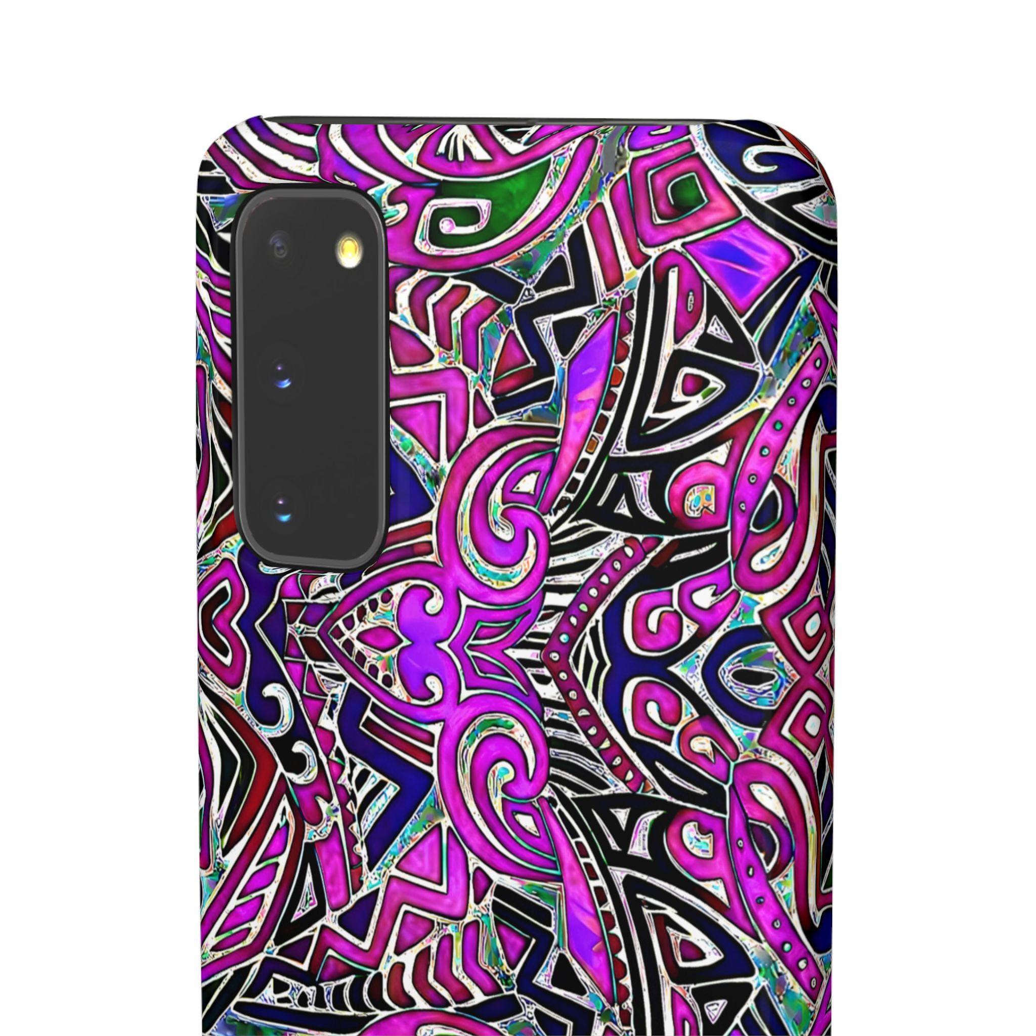 Purple Indo Android Snap Case - Walt Smith Fiji Ocean Art - Supports ADE Reef Restoration