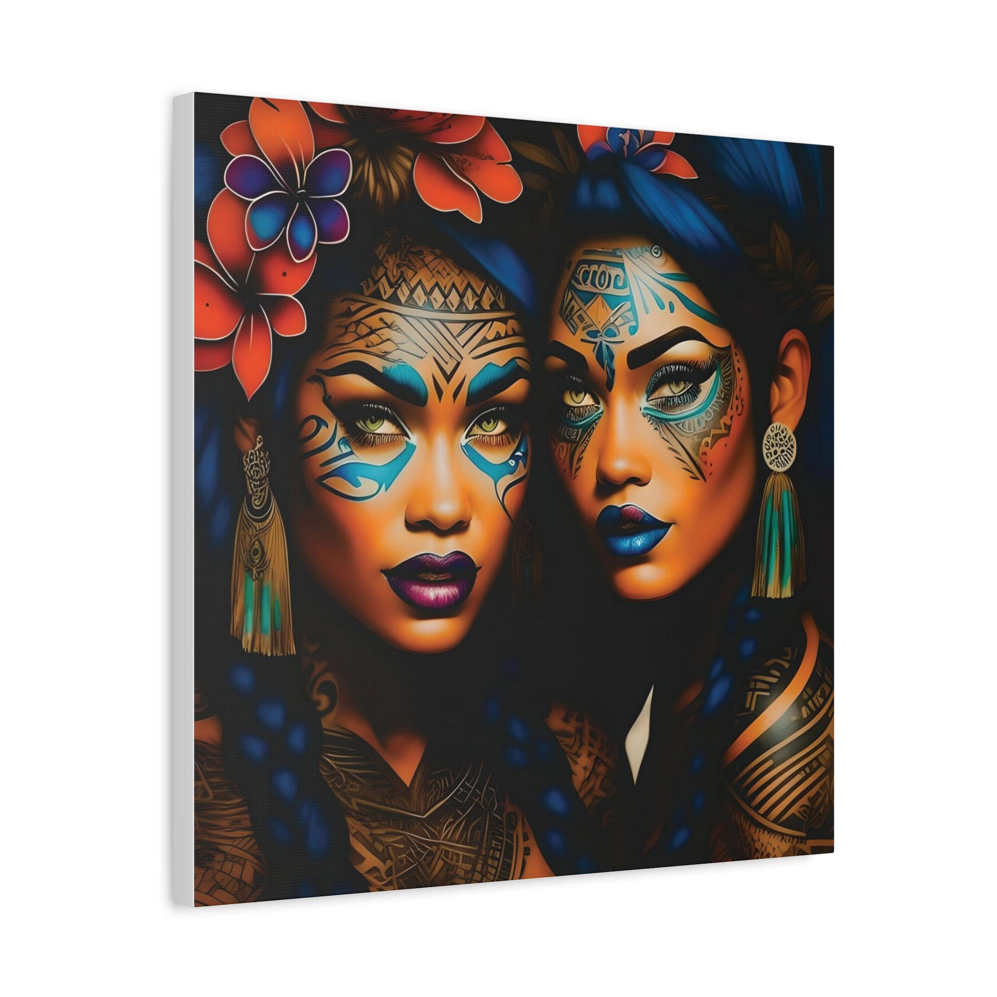 Painted Ladies - Canvas Wall Art