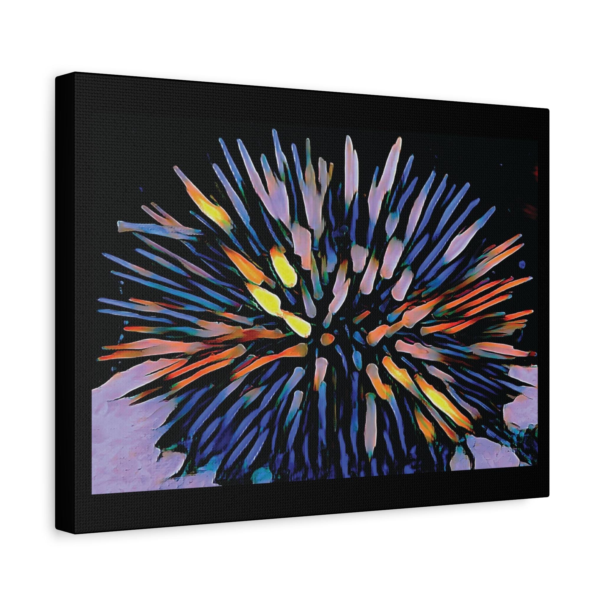 Hello Spike Canvas Wall Art