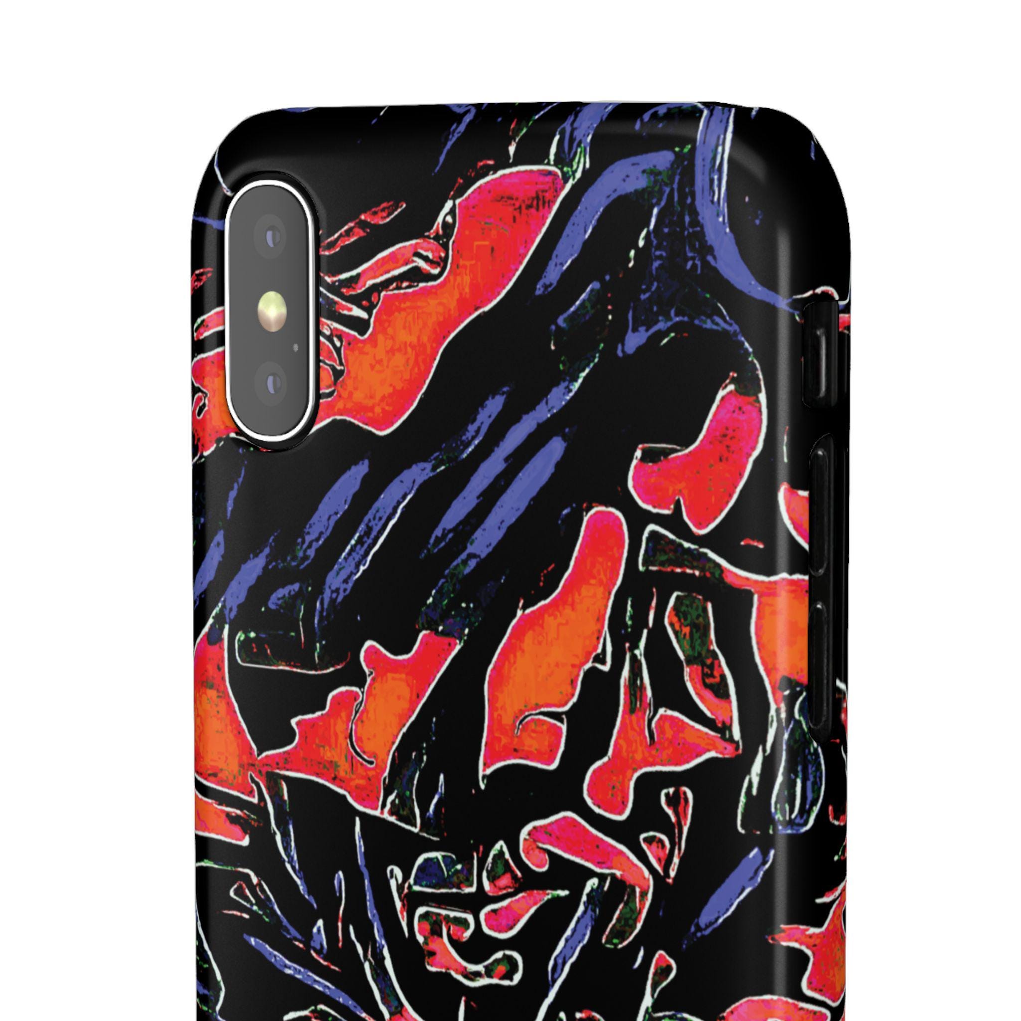 Dark Rider iPhone Snap Case - Walt Smith Fiji Ocean Art - Supports ADE Reef Restoration