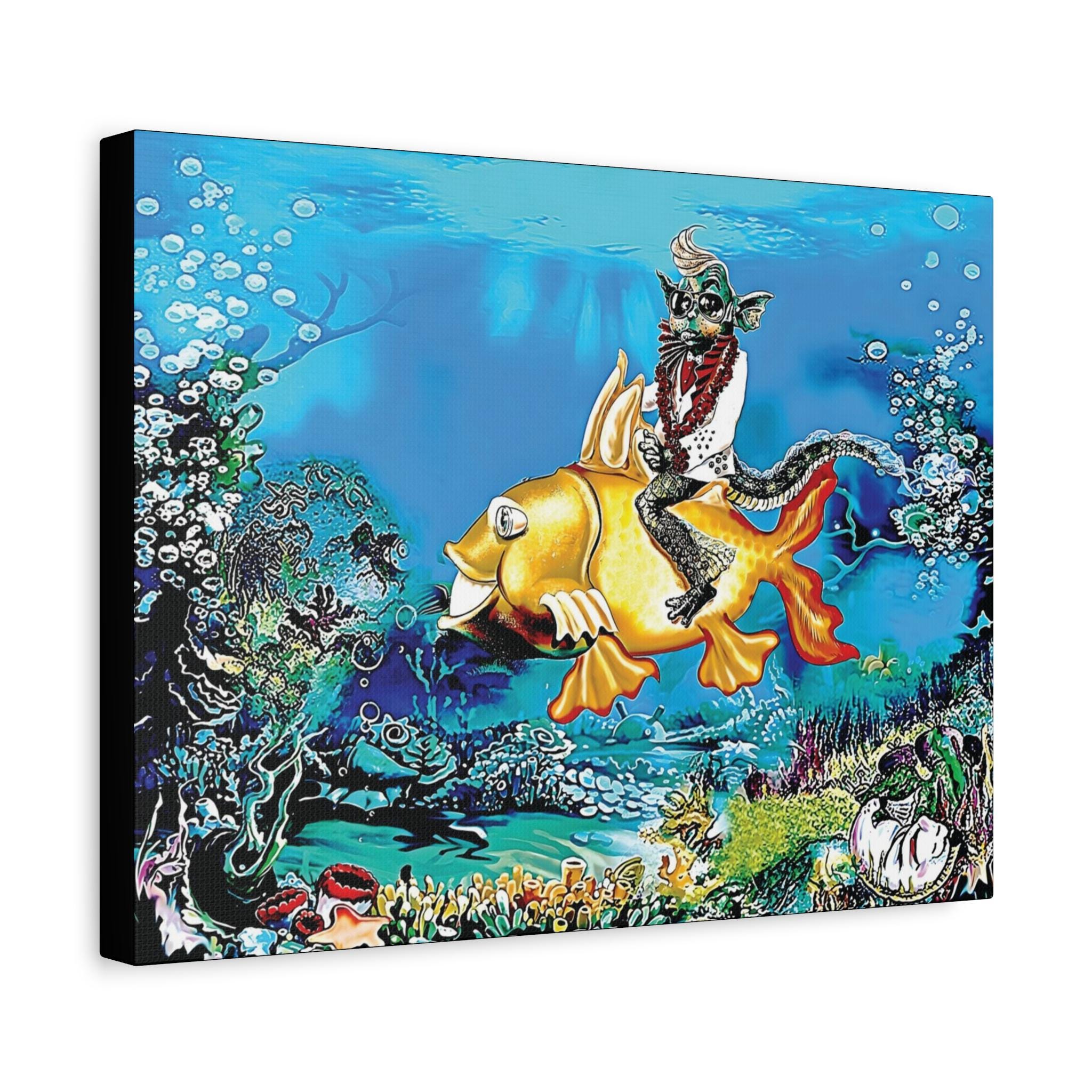 Elfish Baby Canvas Wall Art