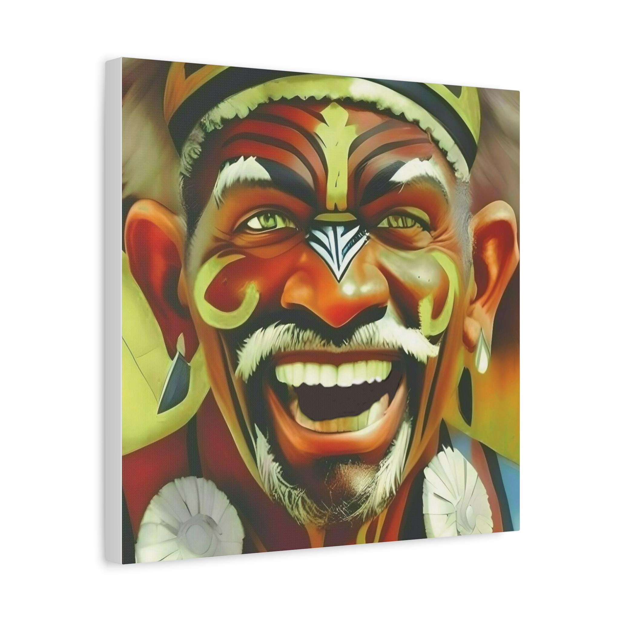 Happy Elder - Canvas Wall Art