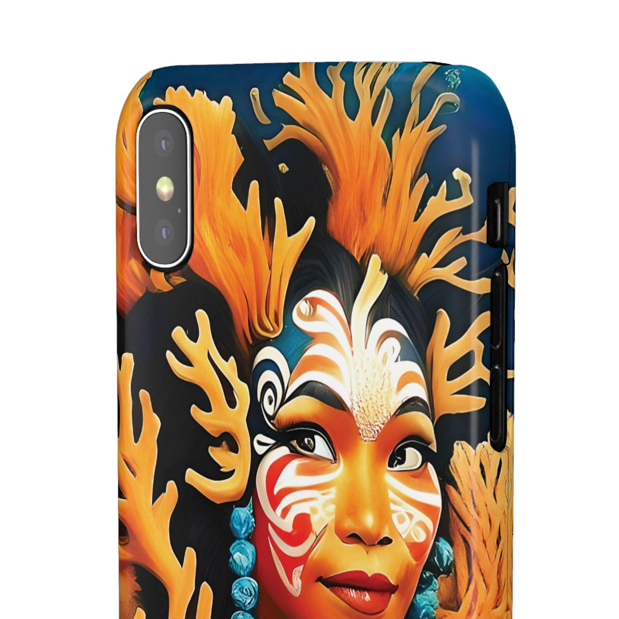 Aqua Beauty iPhone Snap Case - Walt Smith Fiji Ocean Art - Supports ADE Reef Restoration