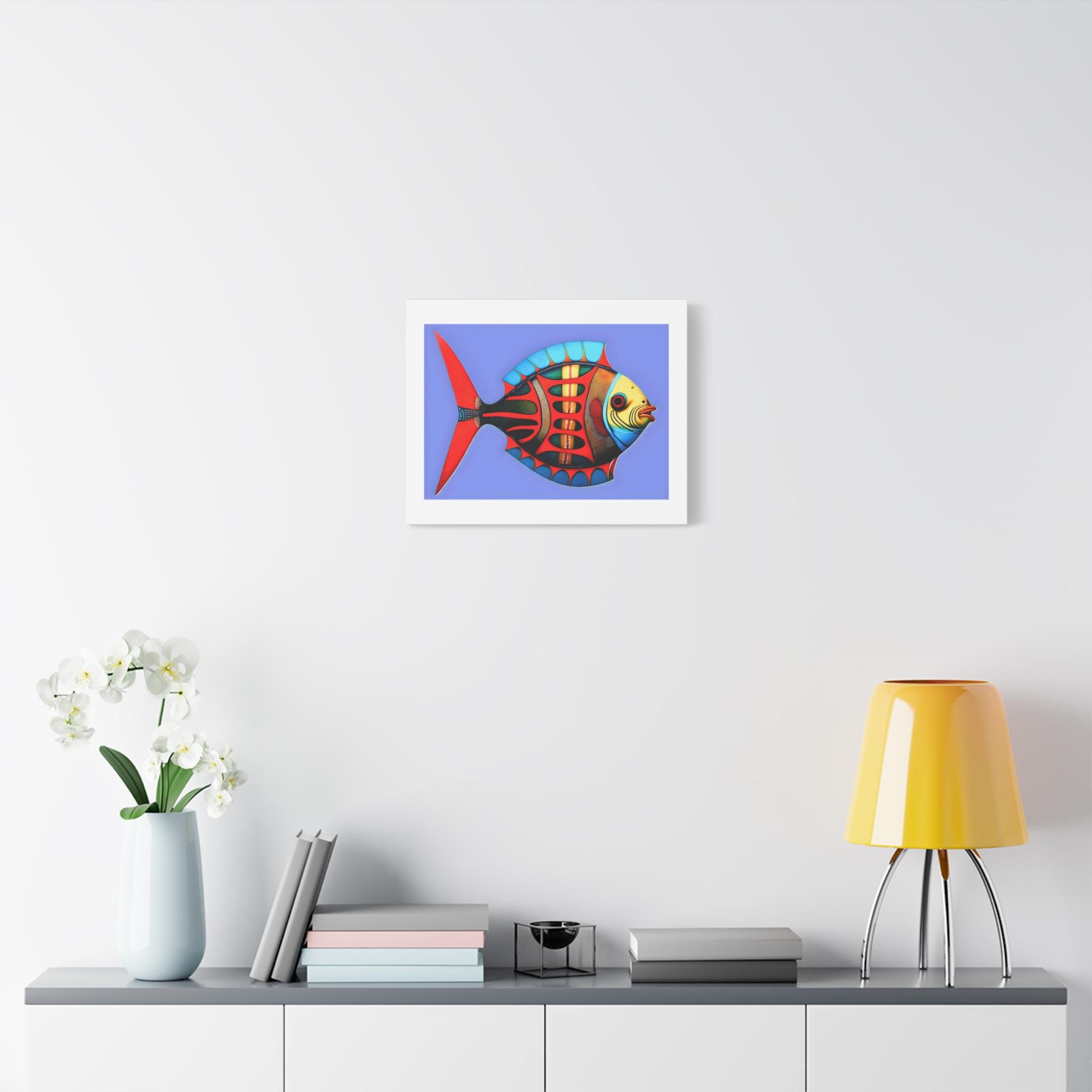Fish Kiss - Canvas Wall Art