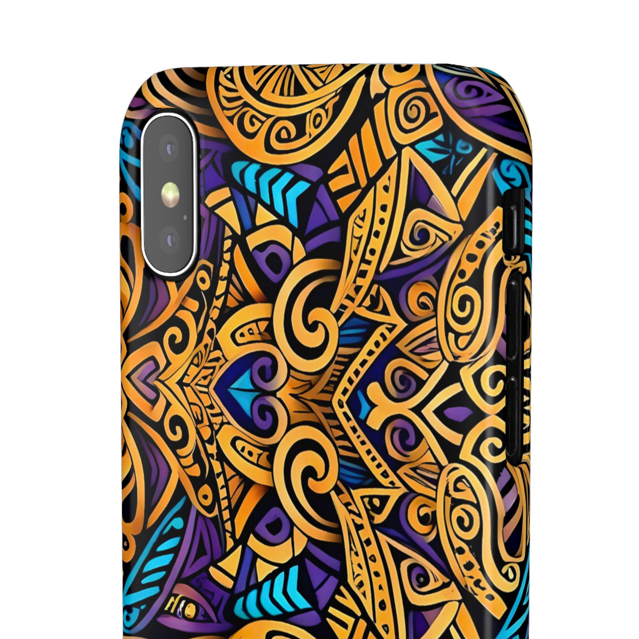 Gold Indo iPhone Snap Case - Walt Smith Fiji Ocean Art - Supports ADE Reef Restoration