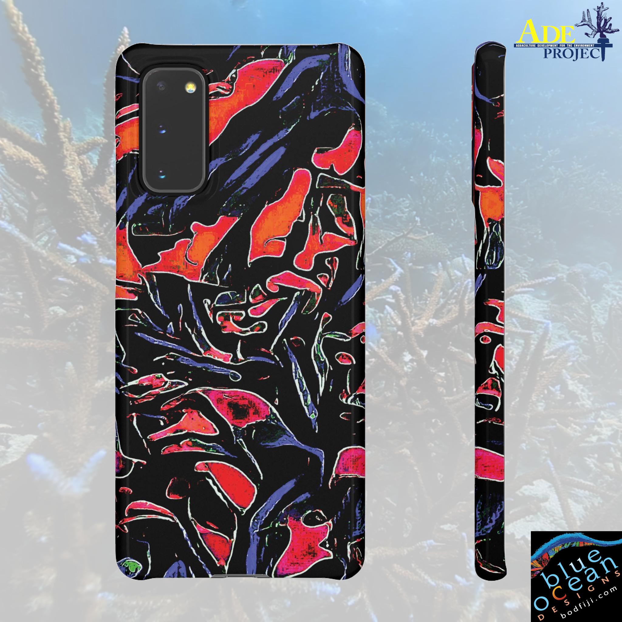 Dark Rider Android Snap Case - Walt Smith Fiji Ocean Art - Supports ADE Reef Restoration