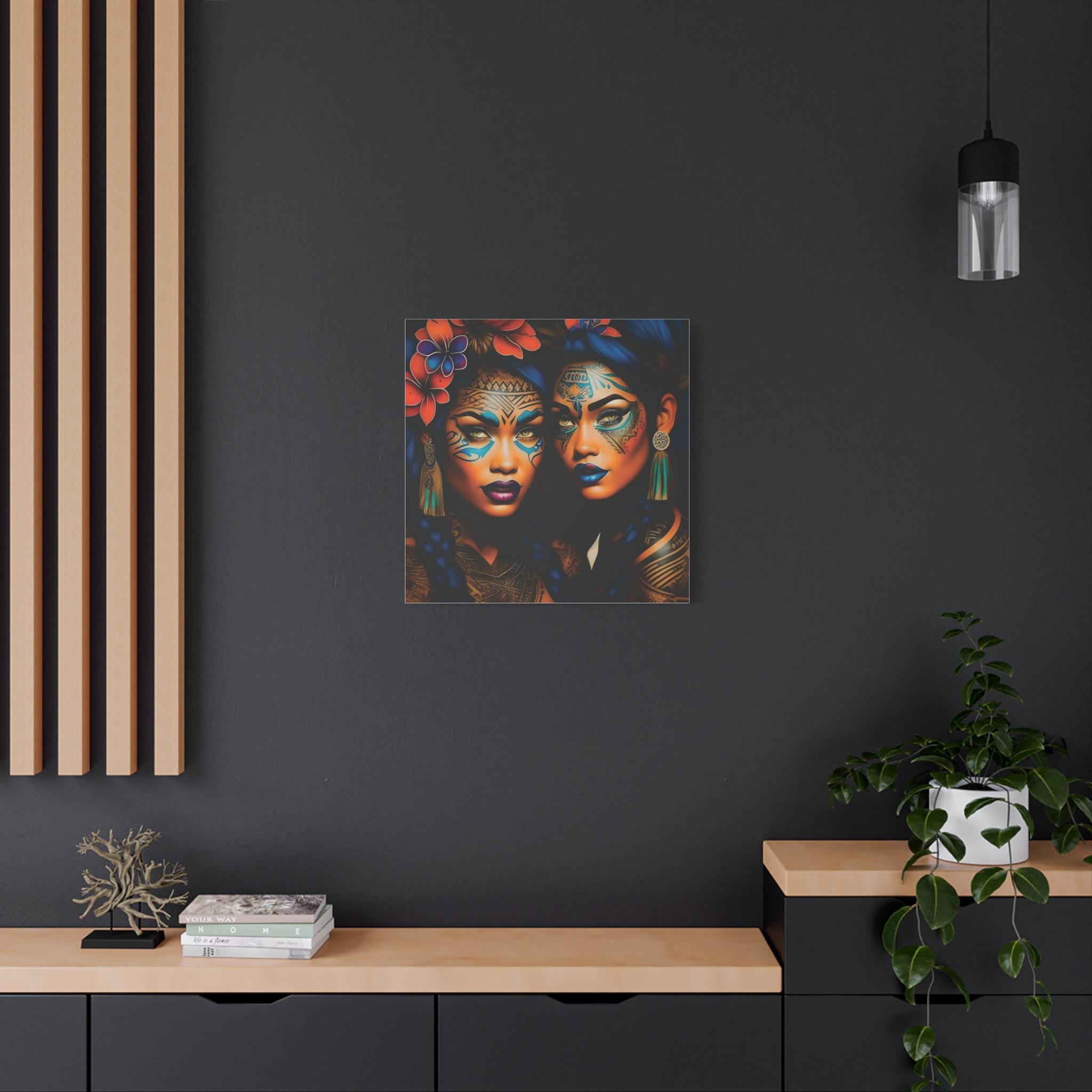 Painted Ladies - Canvas Wall Art