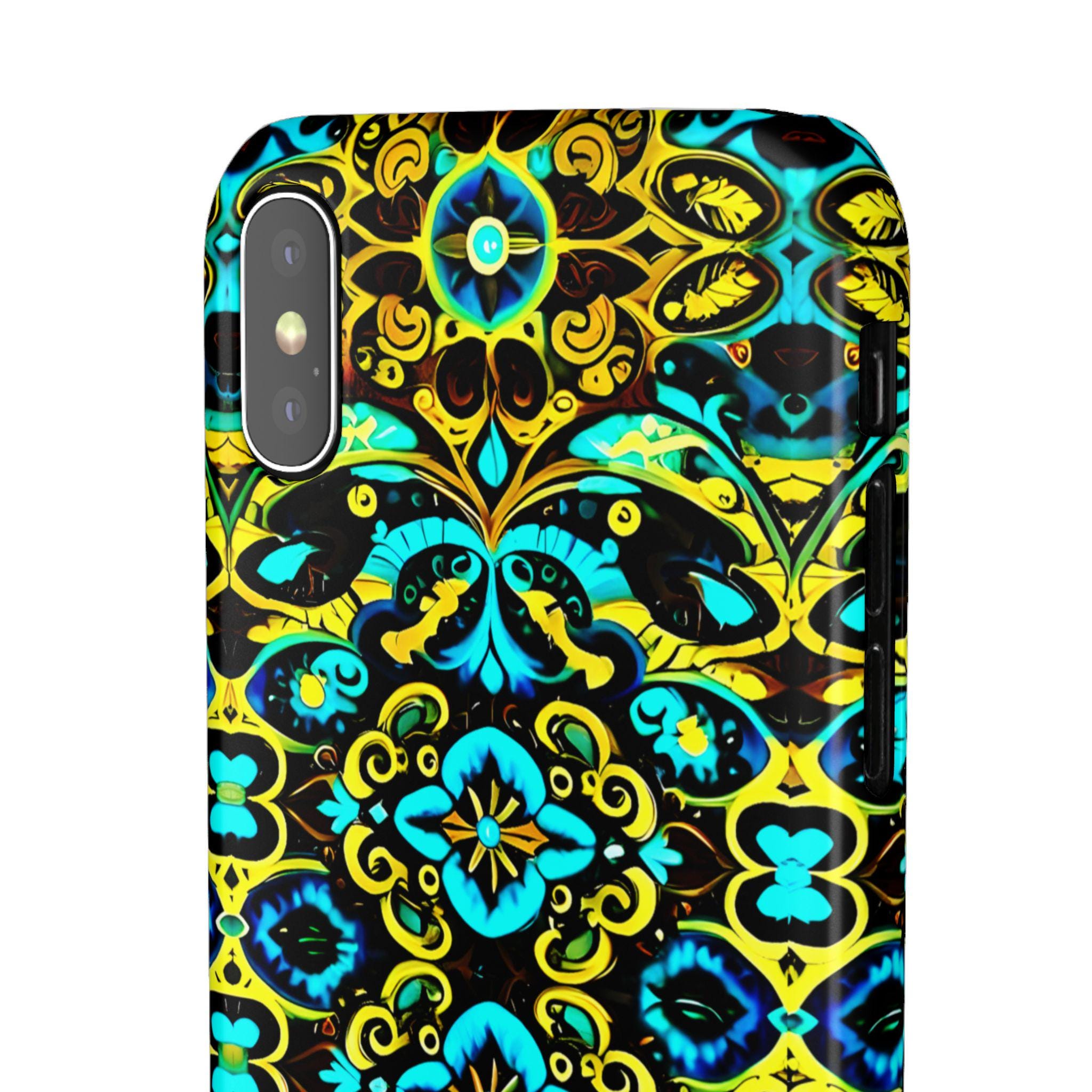Blue Lace iPhone Snap Case - Walt Smith Fiji Ocean Art - Supports ADE Reef Restoration
