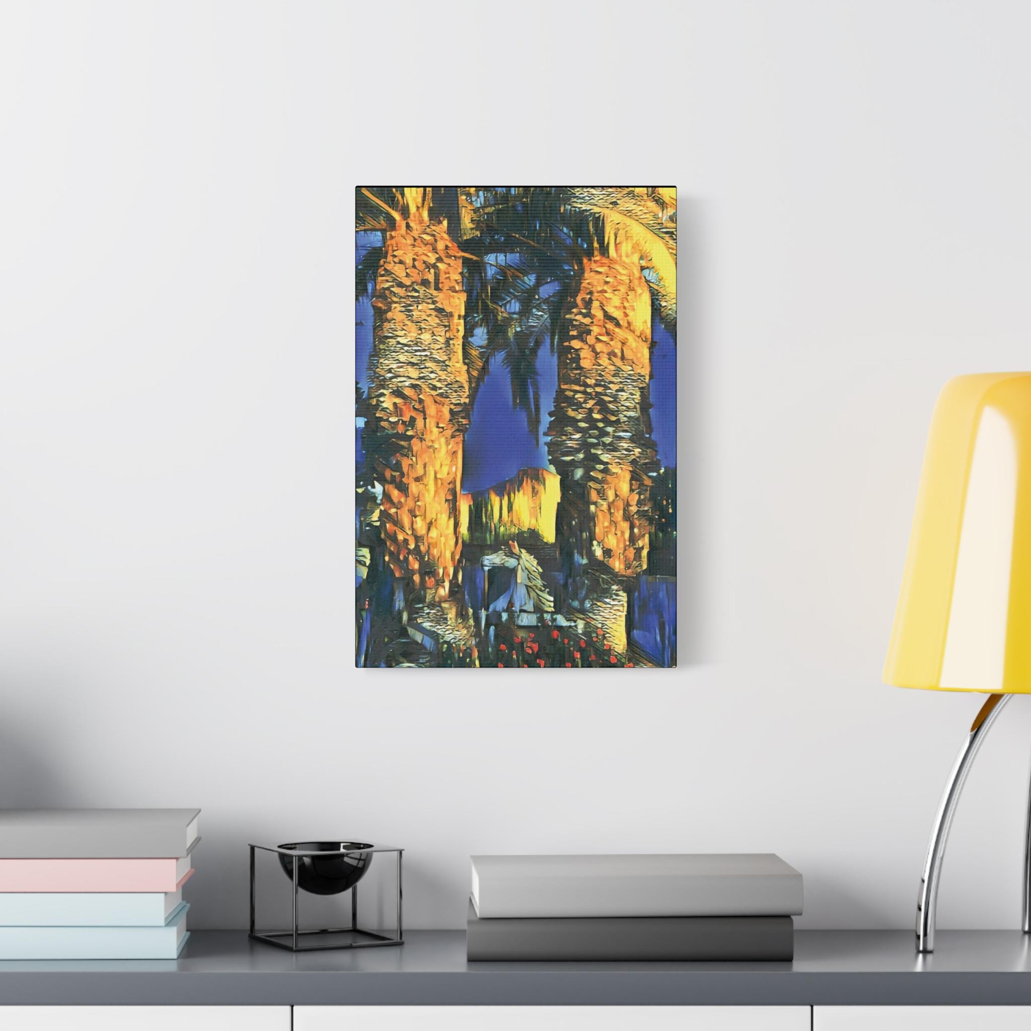 Golden Touch Canvas Wall Art