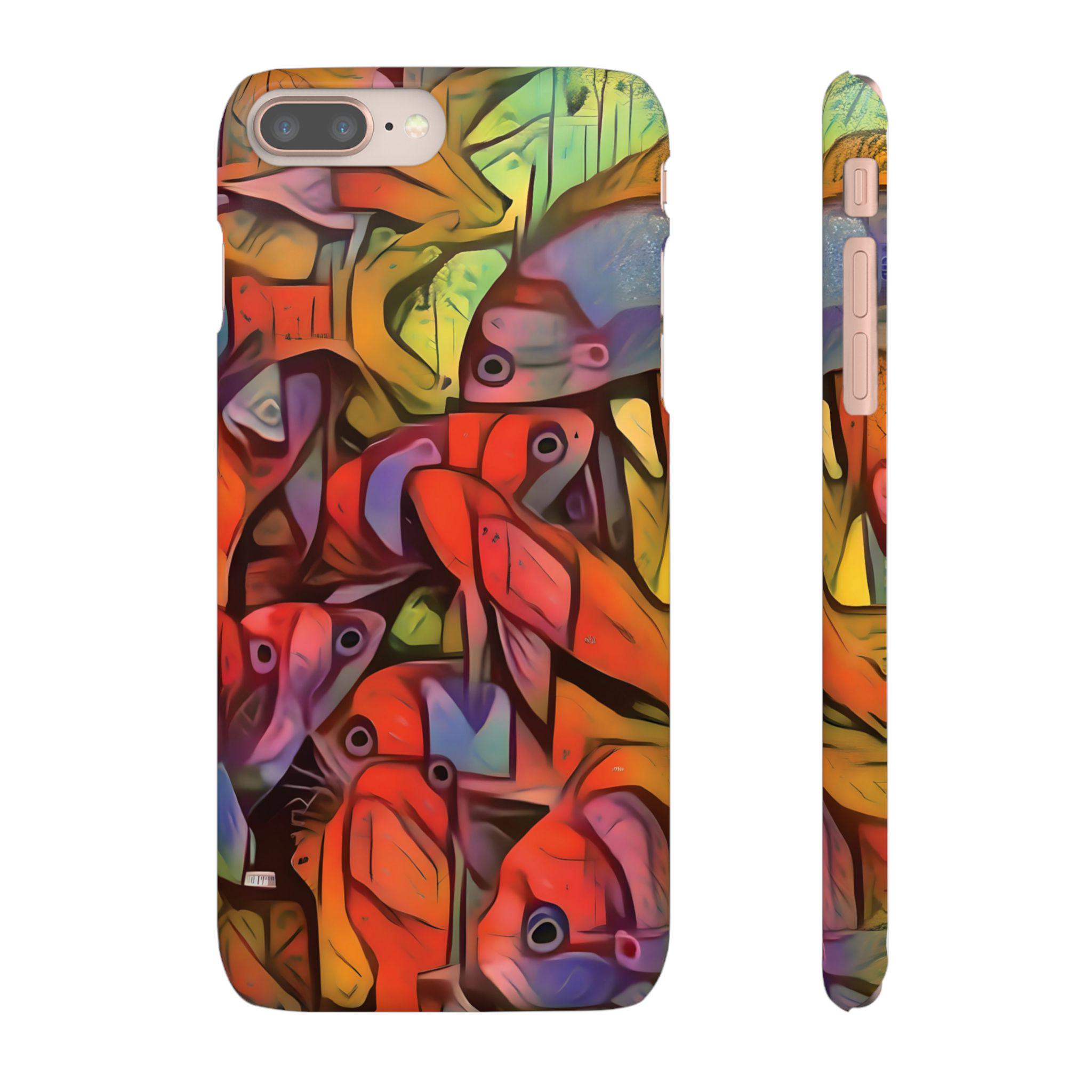 Speckle Backs iPhone Snap Case - Walt Smith Fiji Ocean Art - Supports ADE Reef Restoration