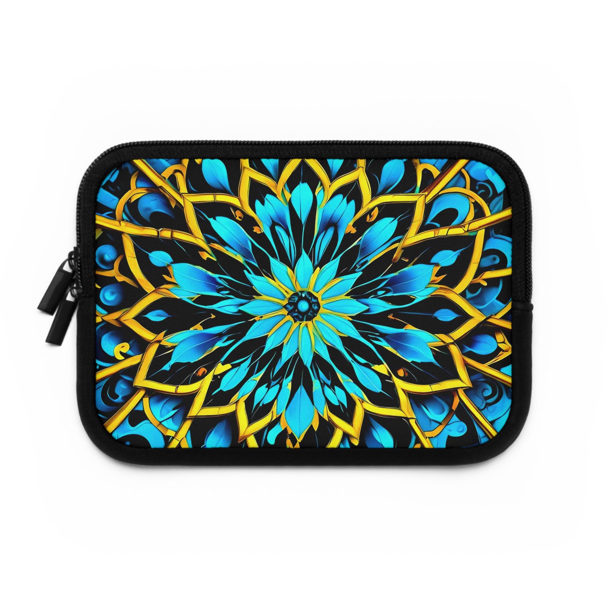 Blue Lace A - Laptop Sleeve