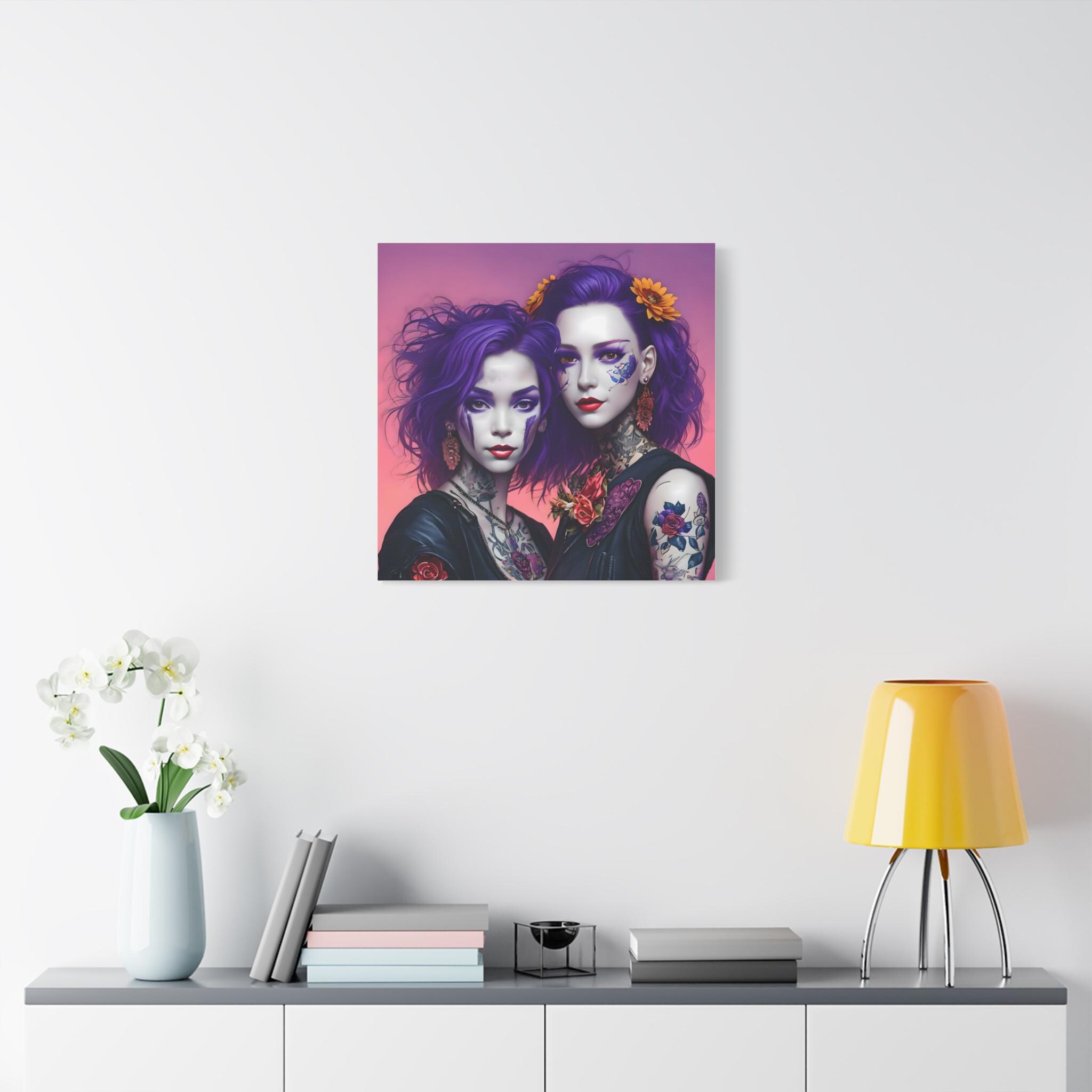Purple - Canvas Wall Art