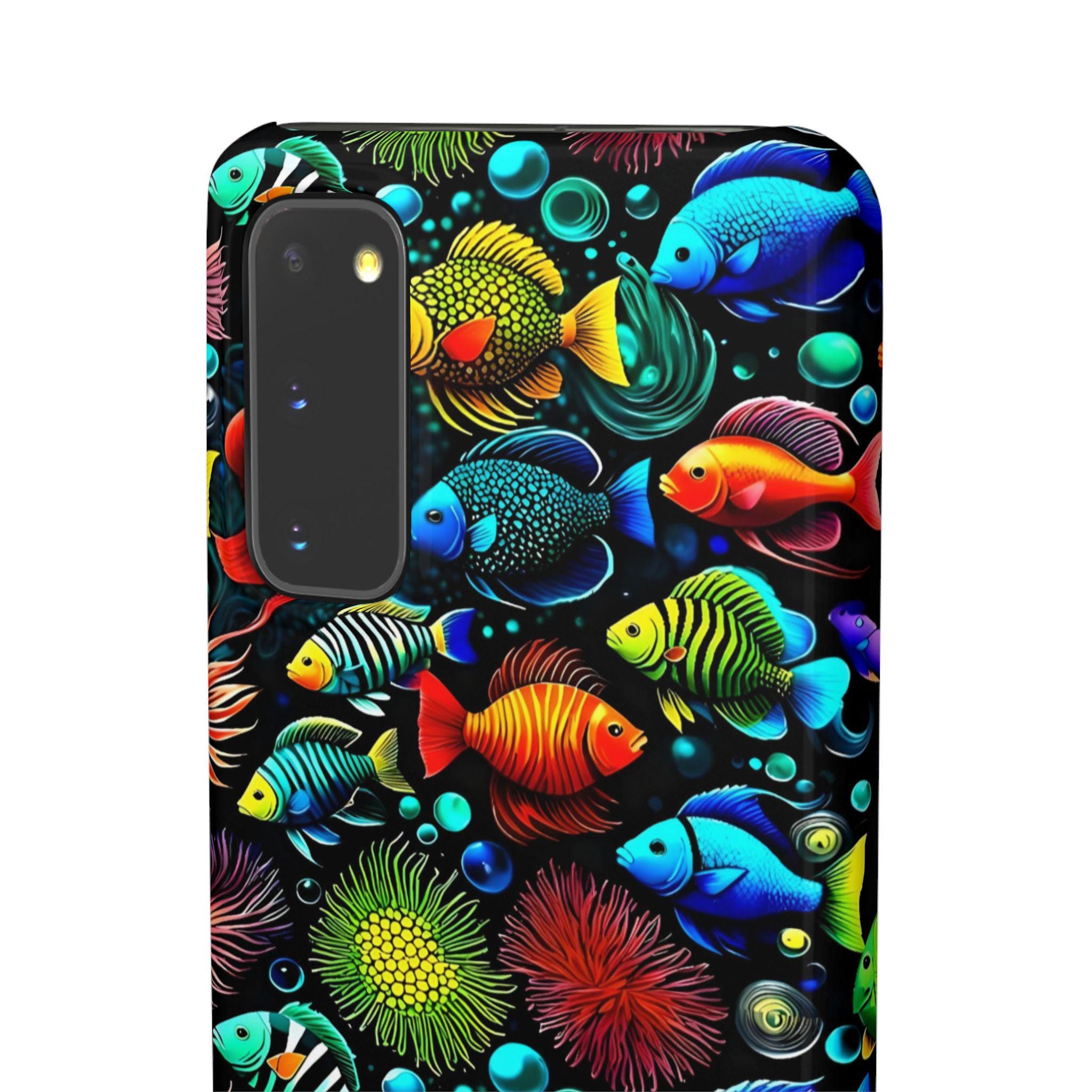 Something Fishy Android Snap Case - Walt Smith Fiji Ocean Art - Supports ADE Reef Restoration