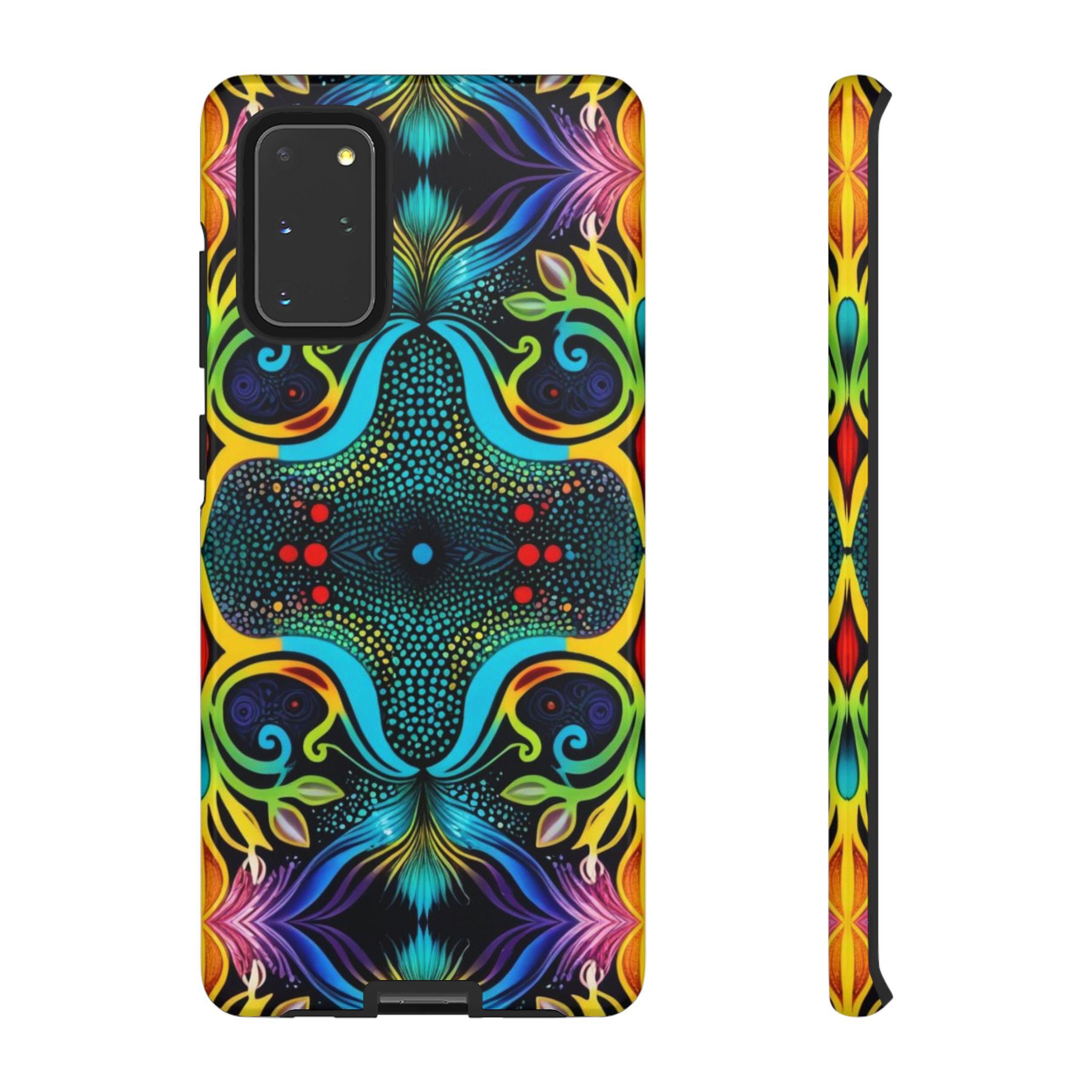 Psychedelic Abo Android Tough Case - Walt Smith Fiji Ocean Art - Supports ADE Reef Restoration