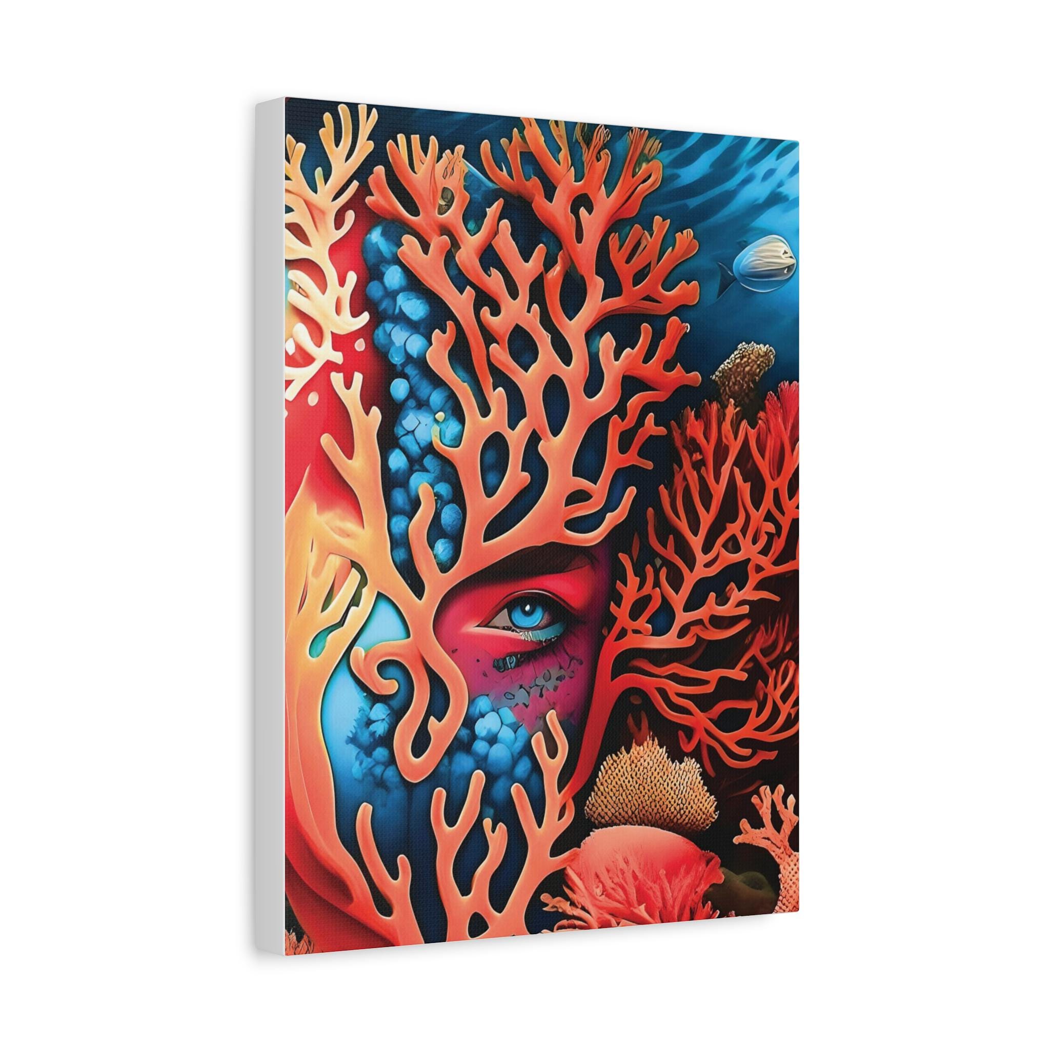 Hiden Reef - Canvas Wall Art