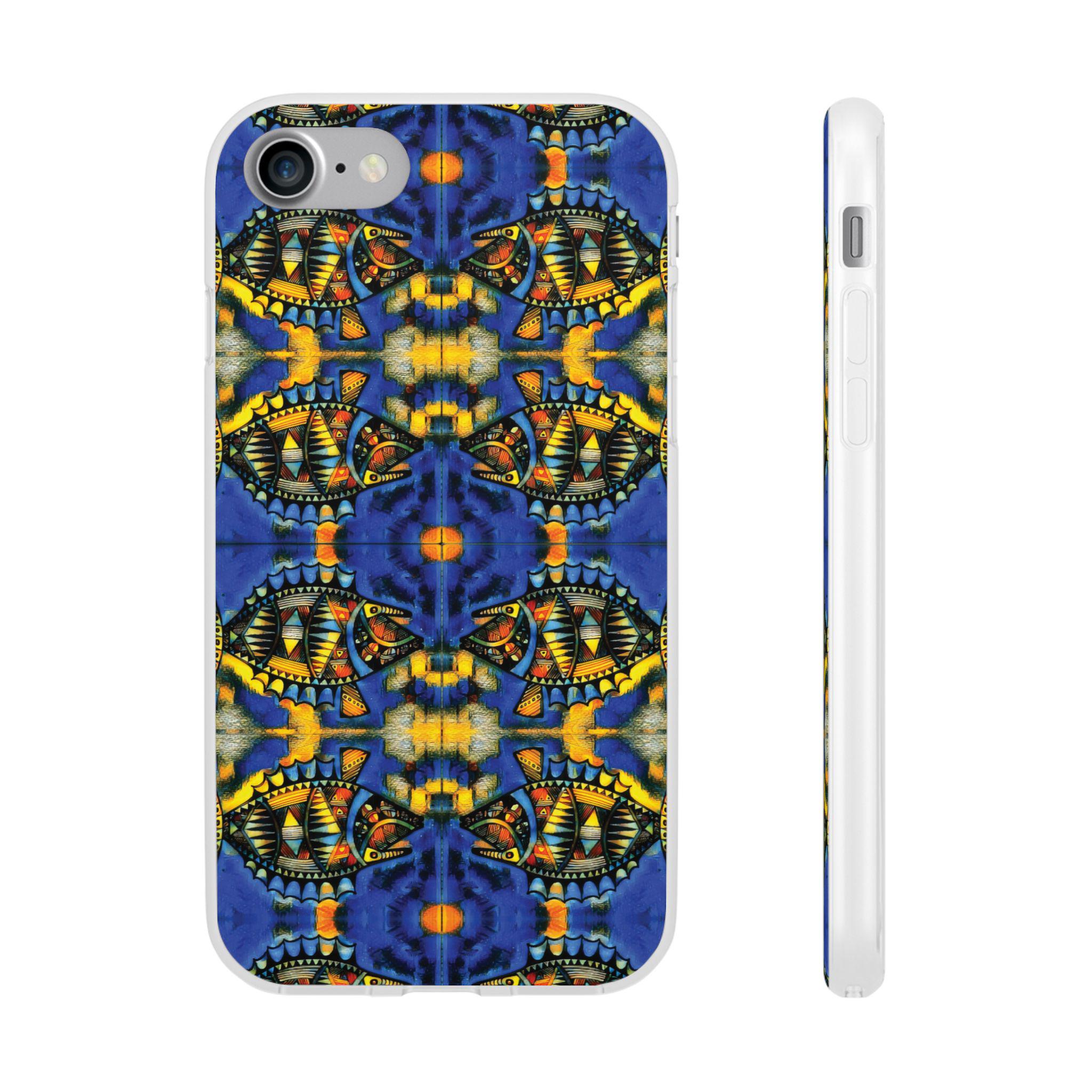 Unicorn Tang iPhone Flexi Case - Walt Smith Fiji Ocean Art - Supports ADE Reef Restoration