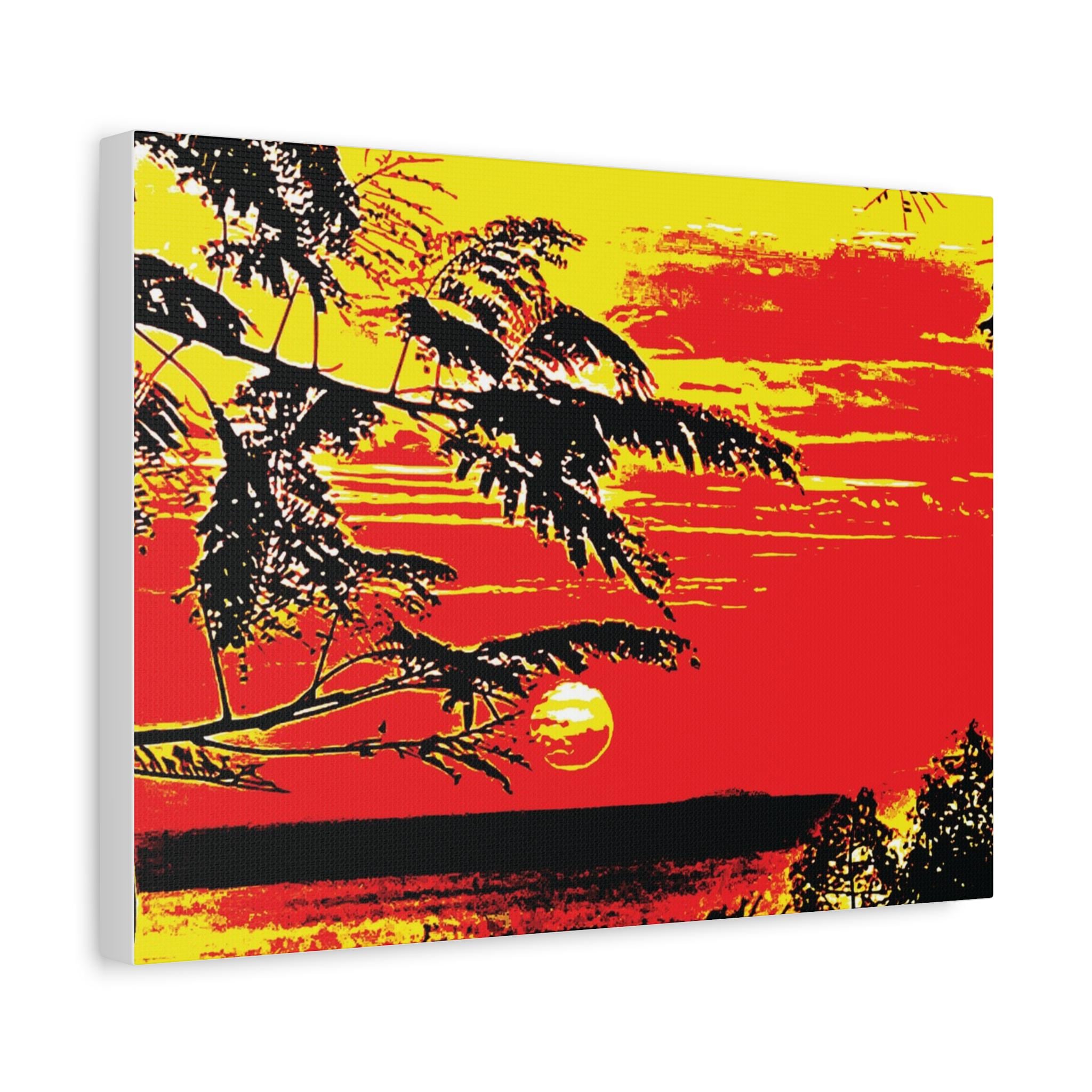 Red Night - Canvas Wall Art