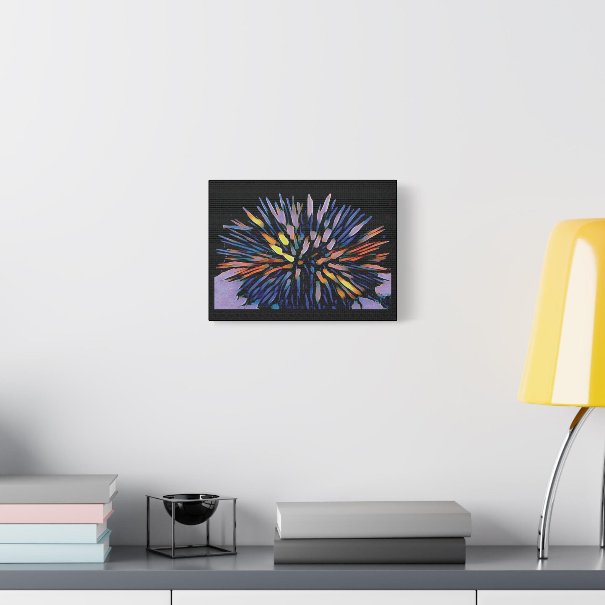 Hello Spike Canvas Wall Art