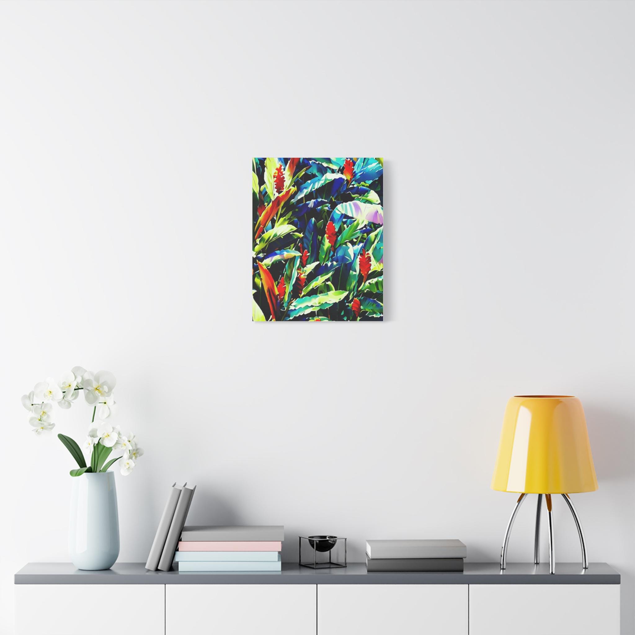 Floral Ginger - Canvas Wall Art