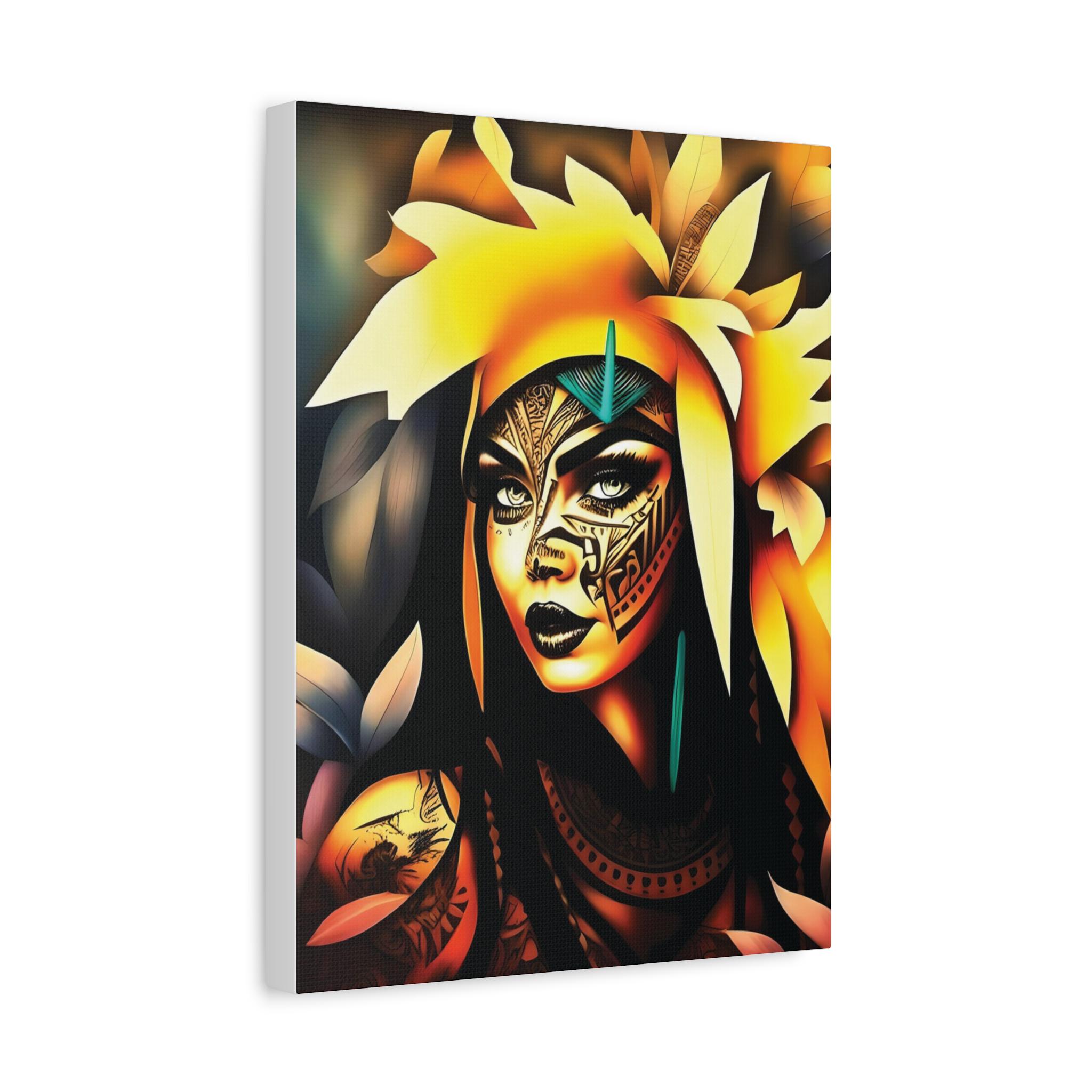 Poly Princess - Canvas Wall Art