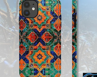 Moroccan Style iPhone Tough Case - Walt Smith Fiji Ocean Art - Supports ADE Reef Restoration