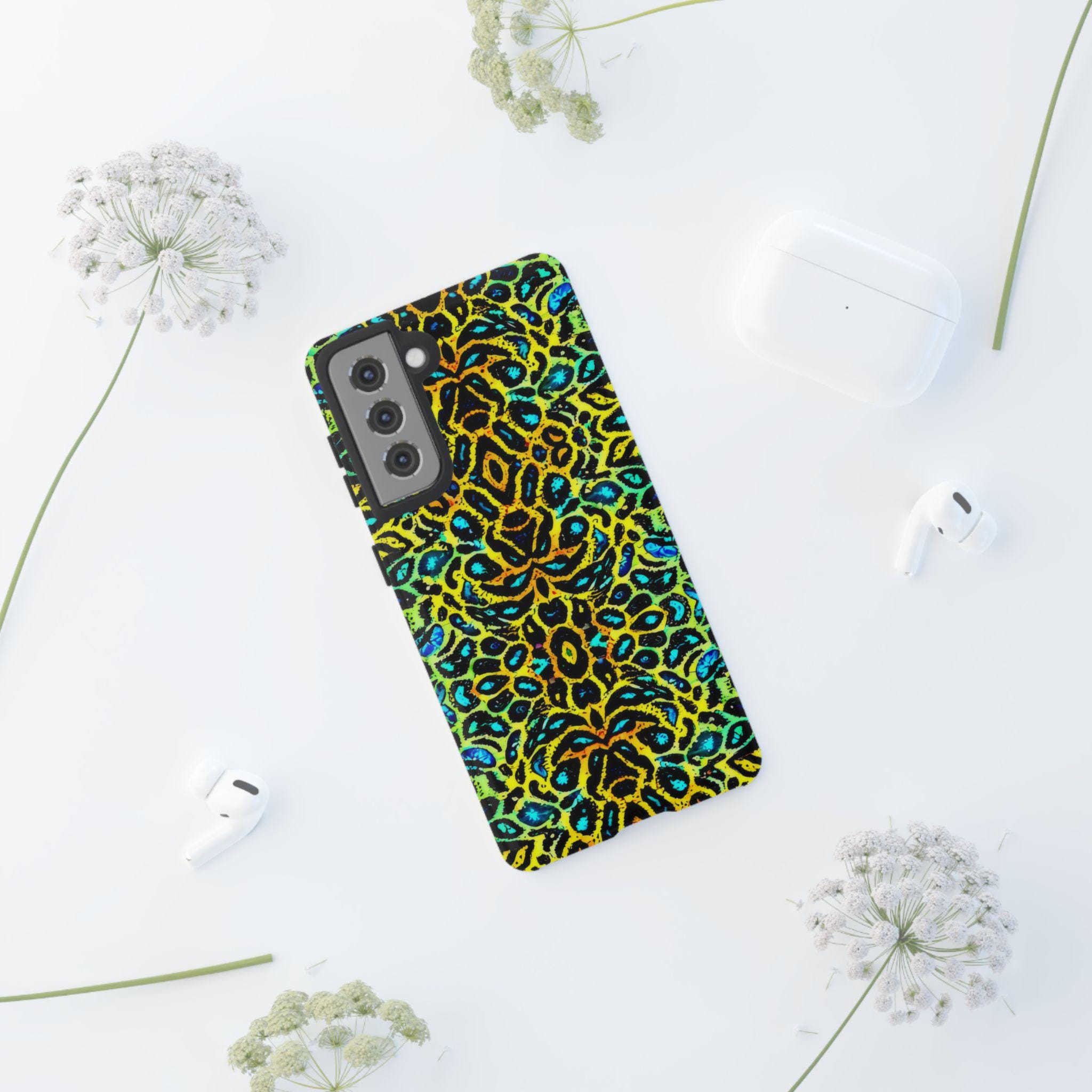 Golden Cat Android Tough Case - Walt Smith Fiji Ocean Art - Supports ADE Reef Restoration