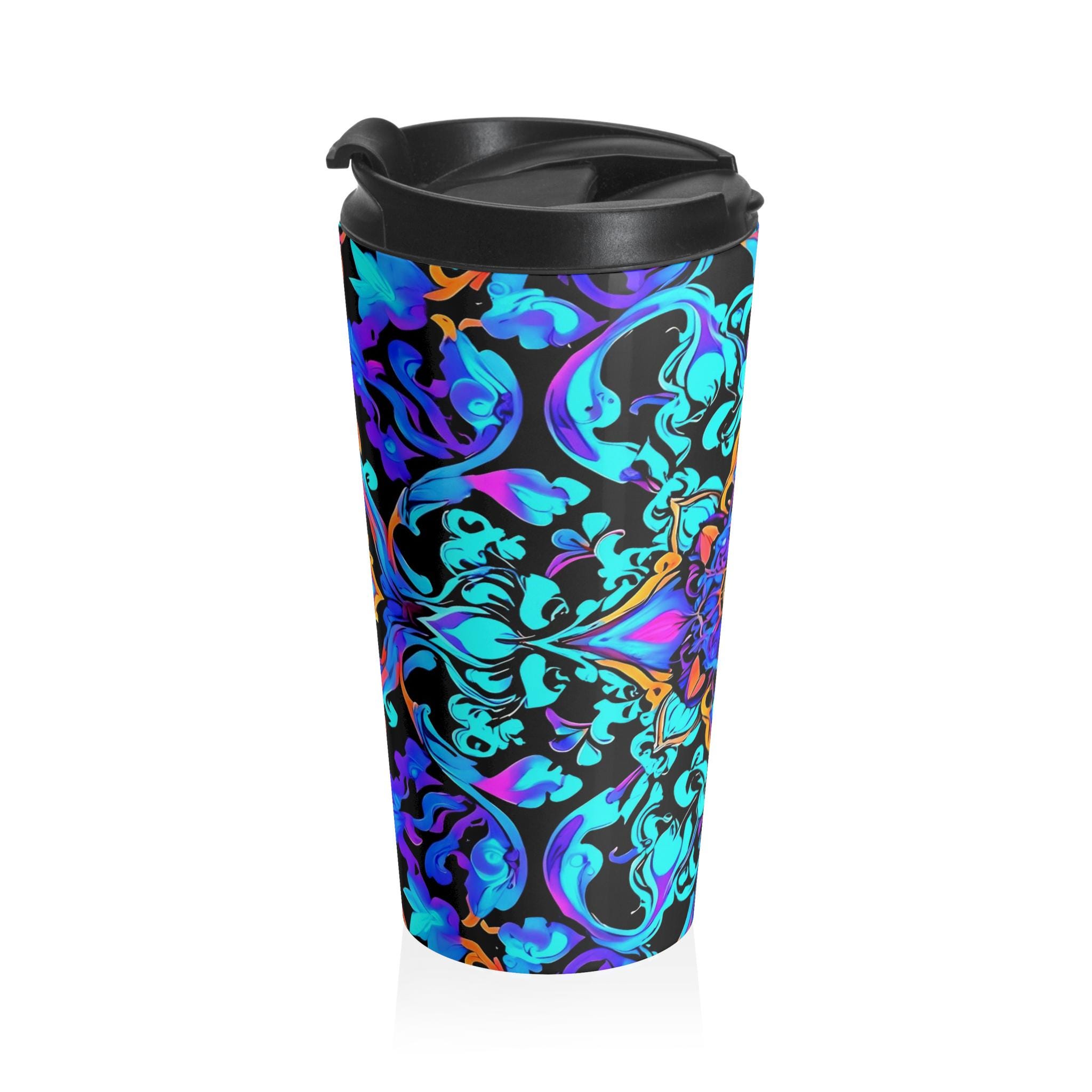 Purple F - Travel Mug