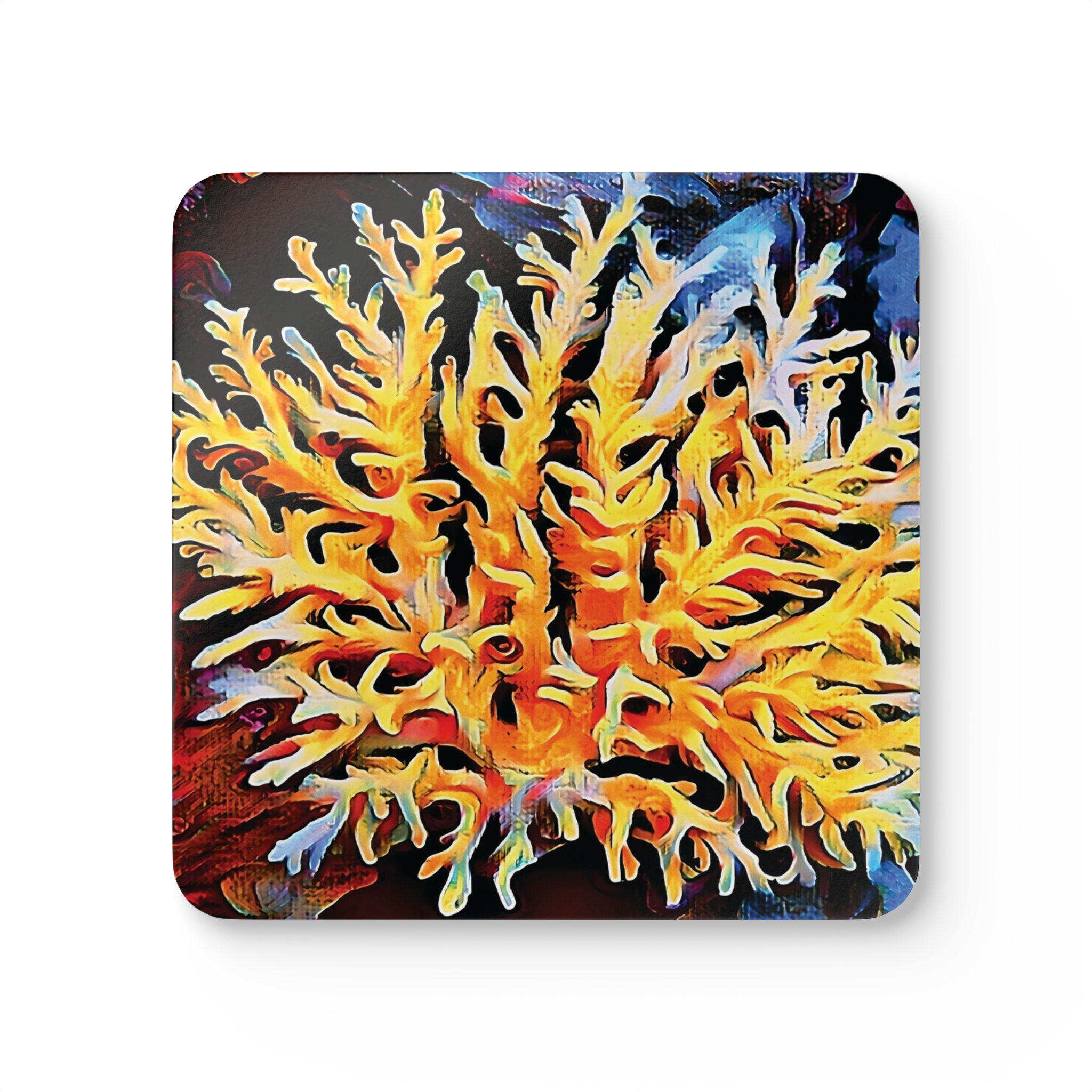 Majic Circle - Corkwood Coaster Set