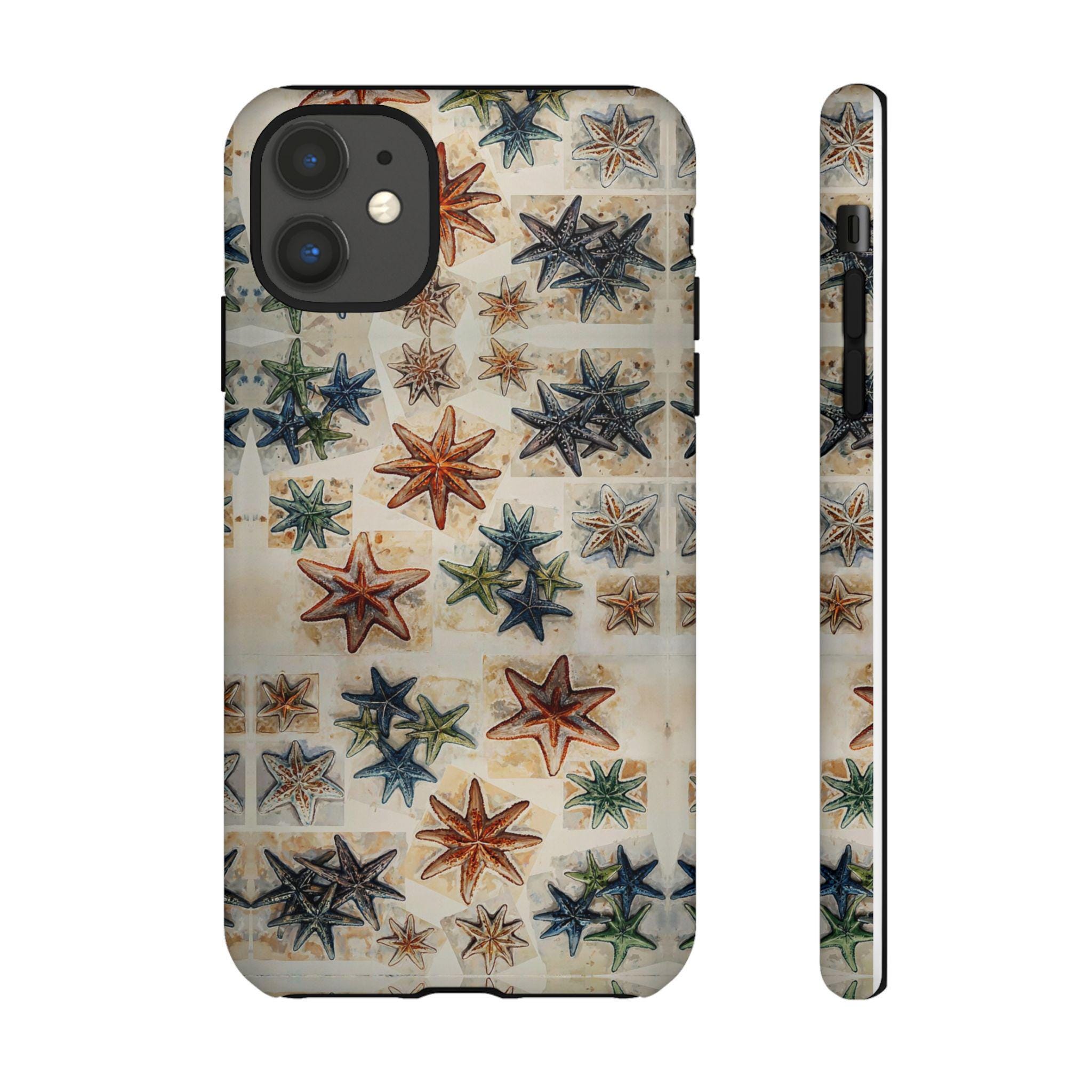 Starfish on the Move iPhone Tough Case - Walt Smith Fiji Ocean Art - Supports ADE Reef Restoration