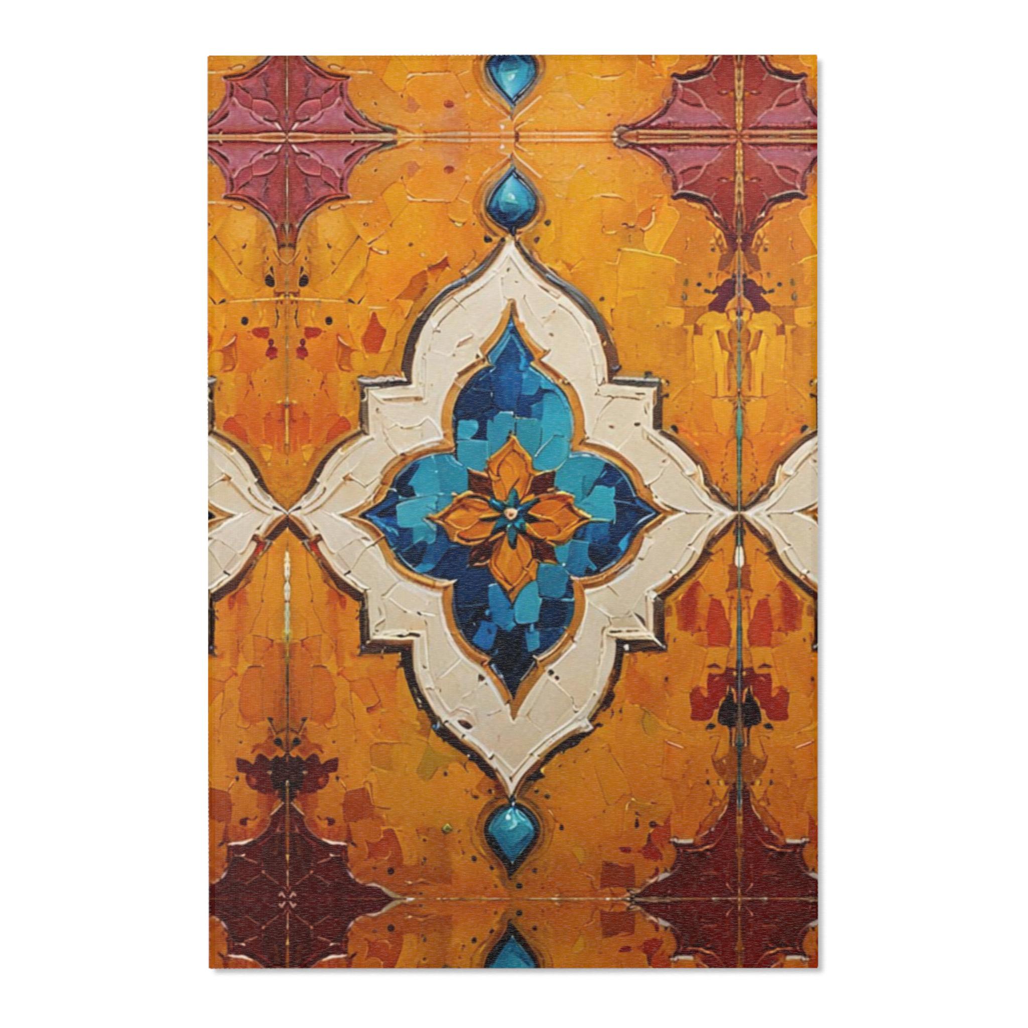 Moroccan Phone C Area Rug