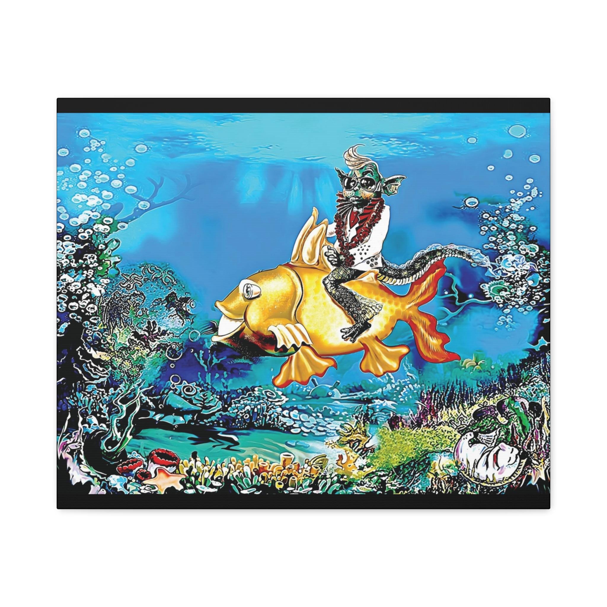 Elfish Baby Canvas Wall Art
