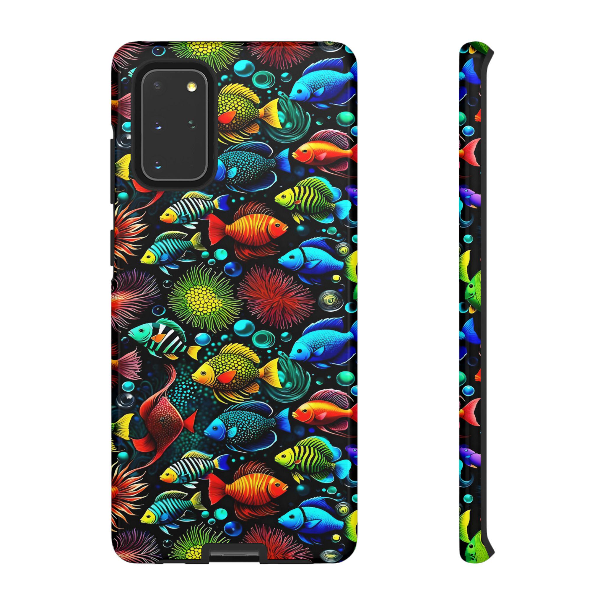 Something Fishy Android Tough Case - Walt Smith Fiji Ocean Art - Supports ADE Reef Restoration