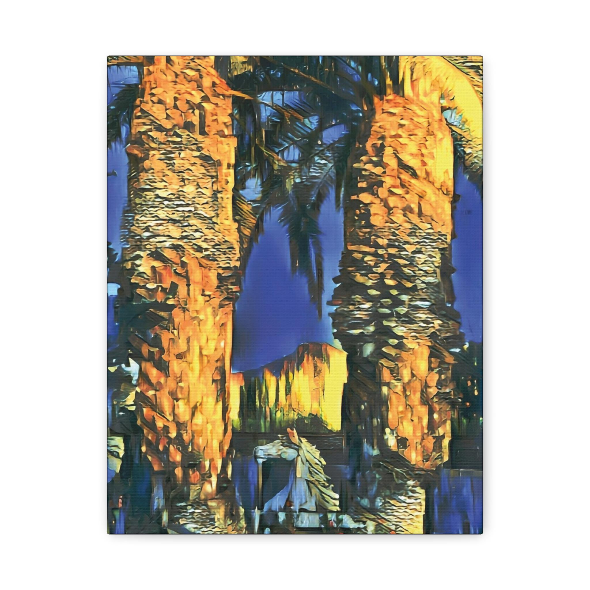 Golden Touch Canvas Wall Art