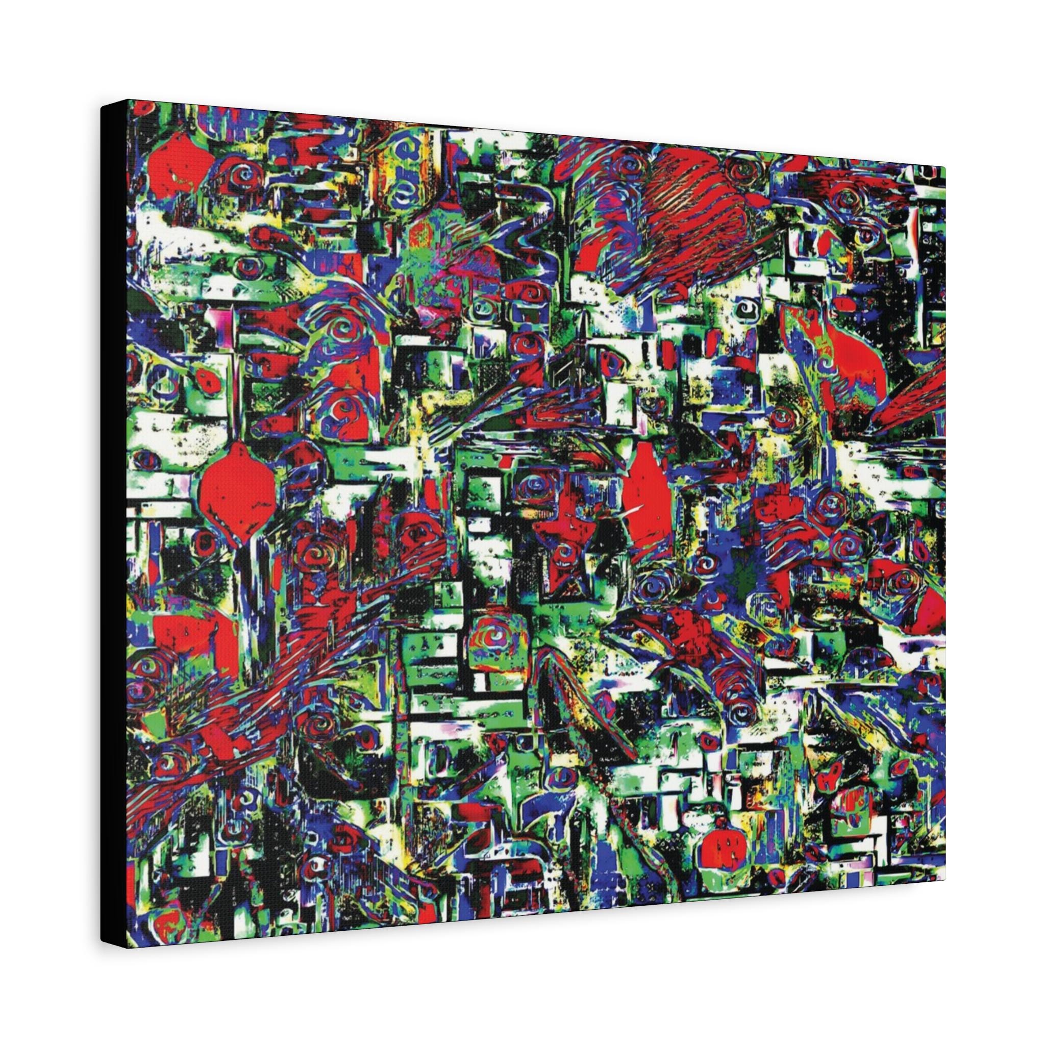 Road Hazard Canvas Wall Art