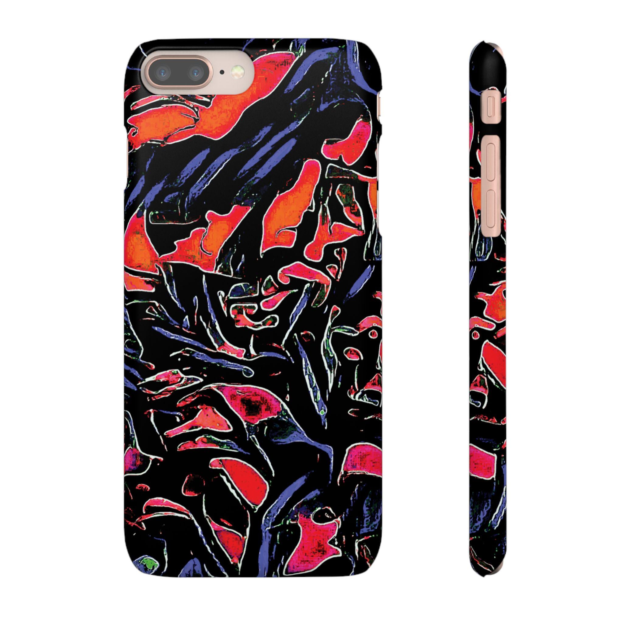 Dark Rider iPhone Snap Case - Walt Smith Fiji Ocean Art - Supports ADE Reef Restoration