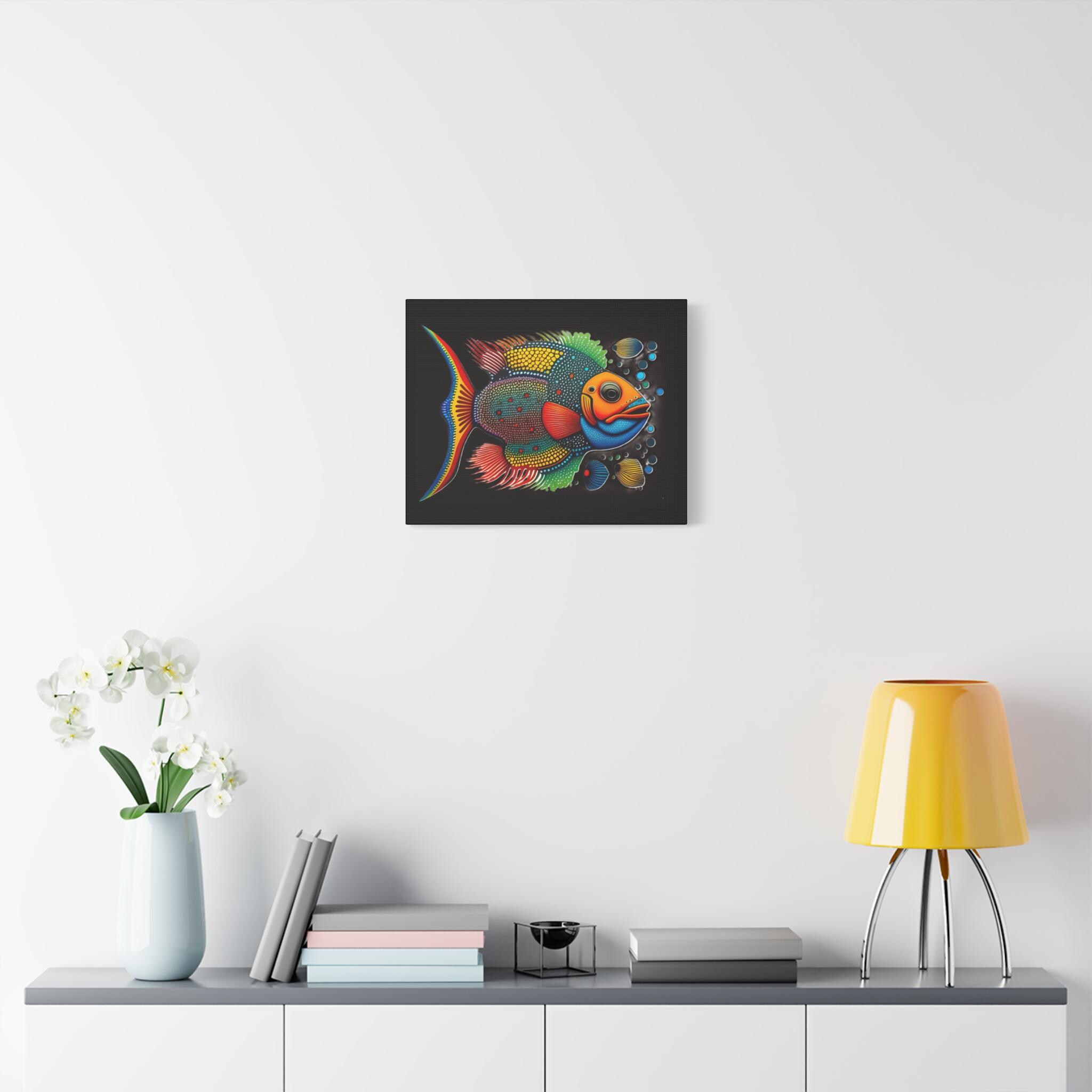 Abi Fish Canvas Wall Art