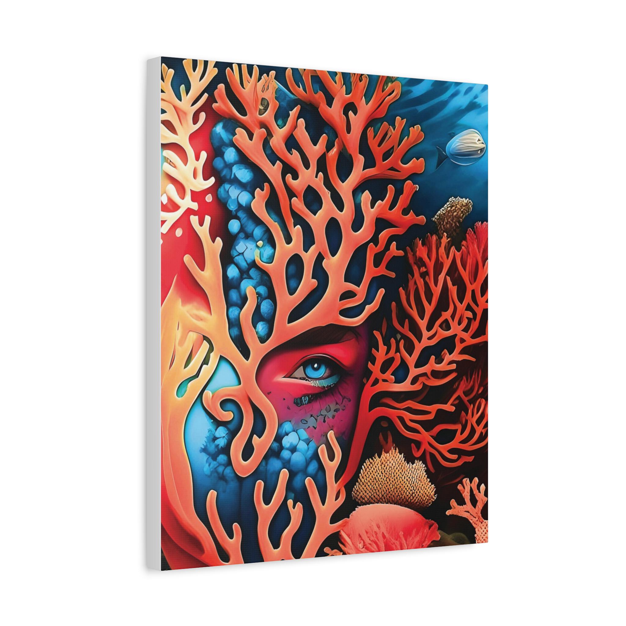 Hiden Reef - Canvas Wall Art