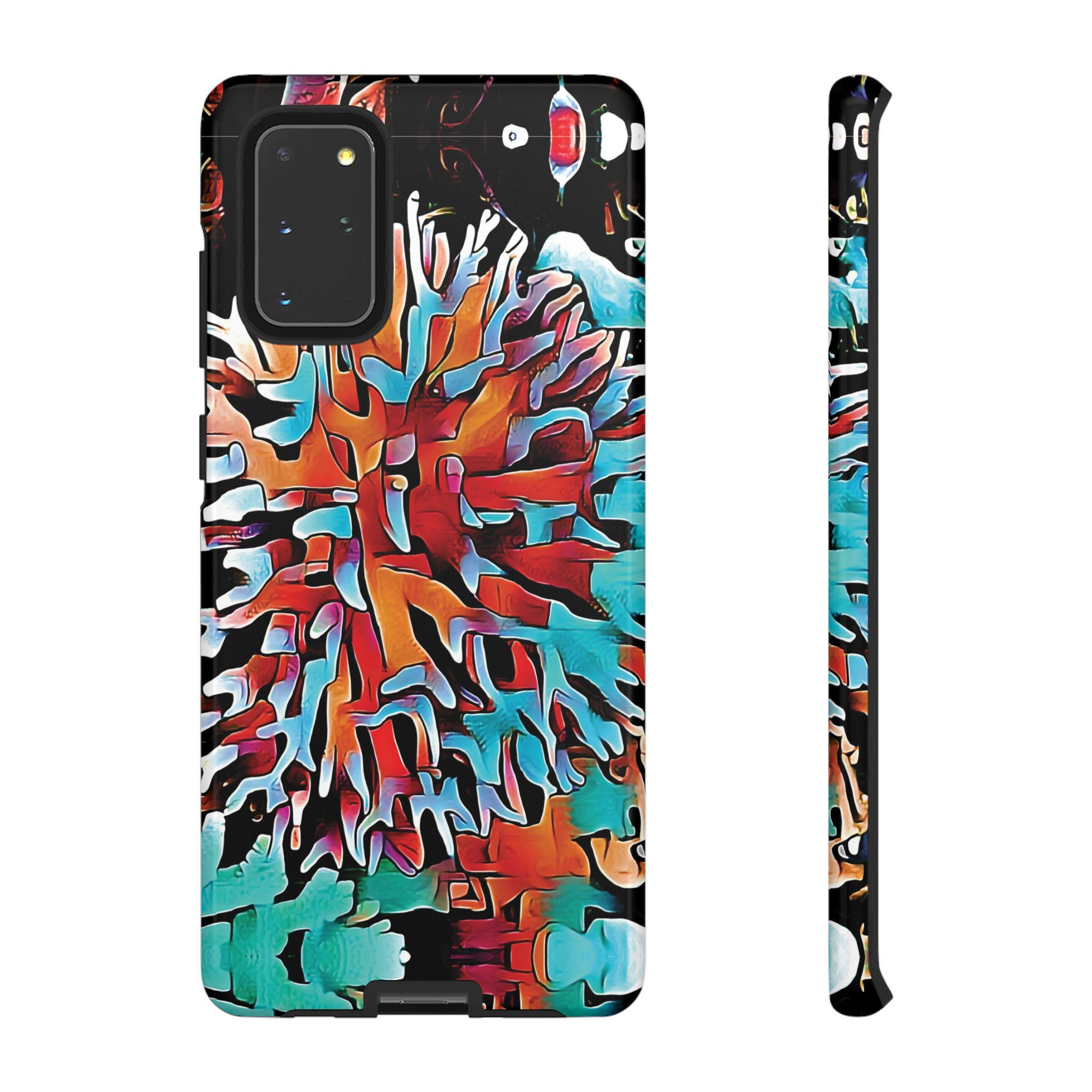 Aqua Spike Android Tough Case - Walt Smith Fiji Ocean Art - Supports ADE Reef Restoration
