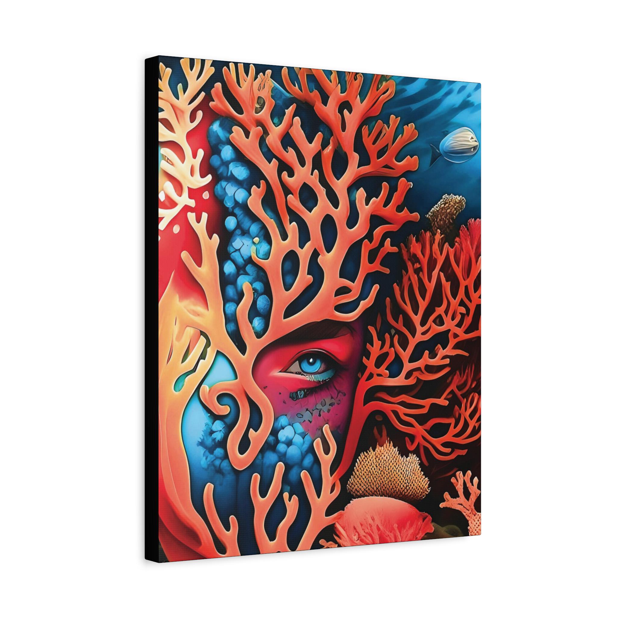 Hidden Reef Canvas Wall Art